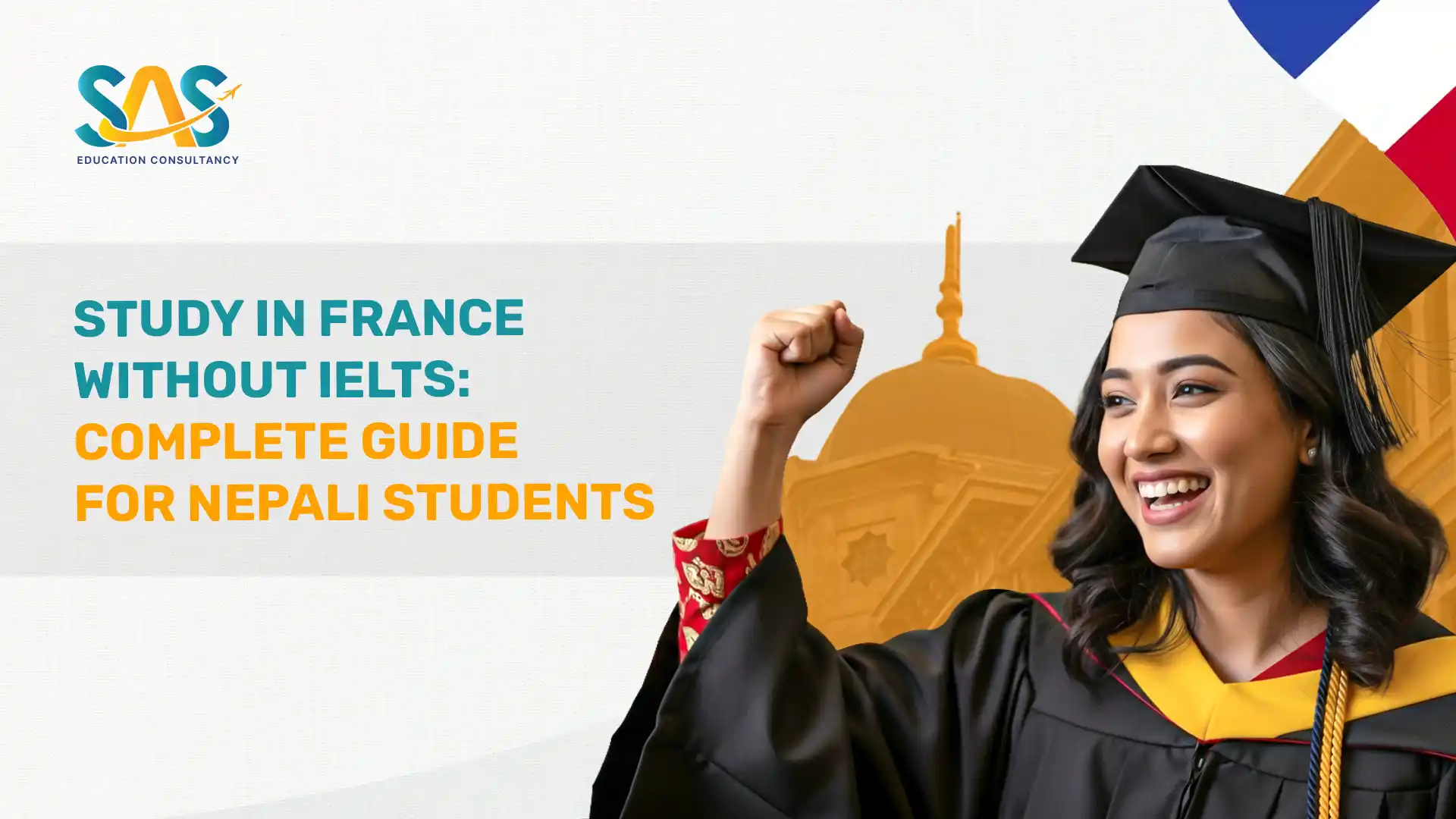 Can You Study in France Without IELTS from Nepal