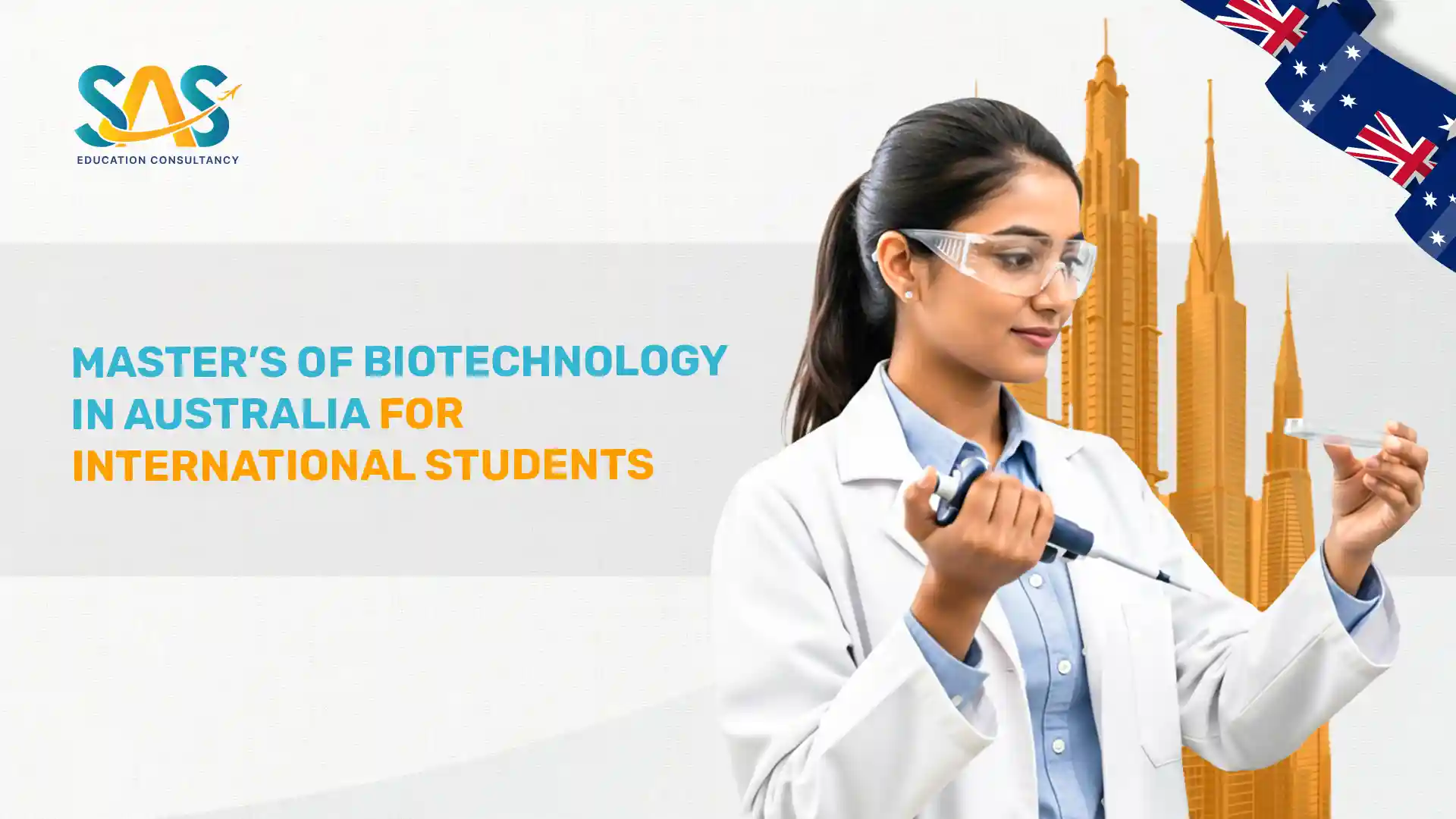 Master’s of Biotechnology in Australia for International Students