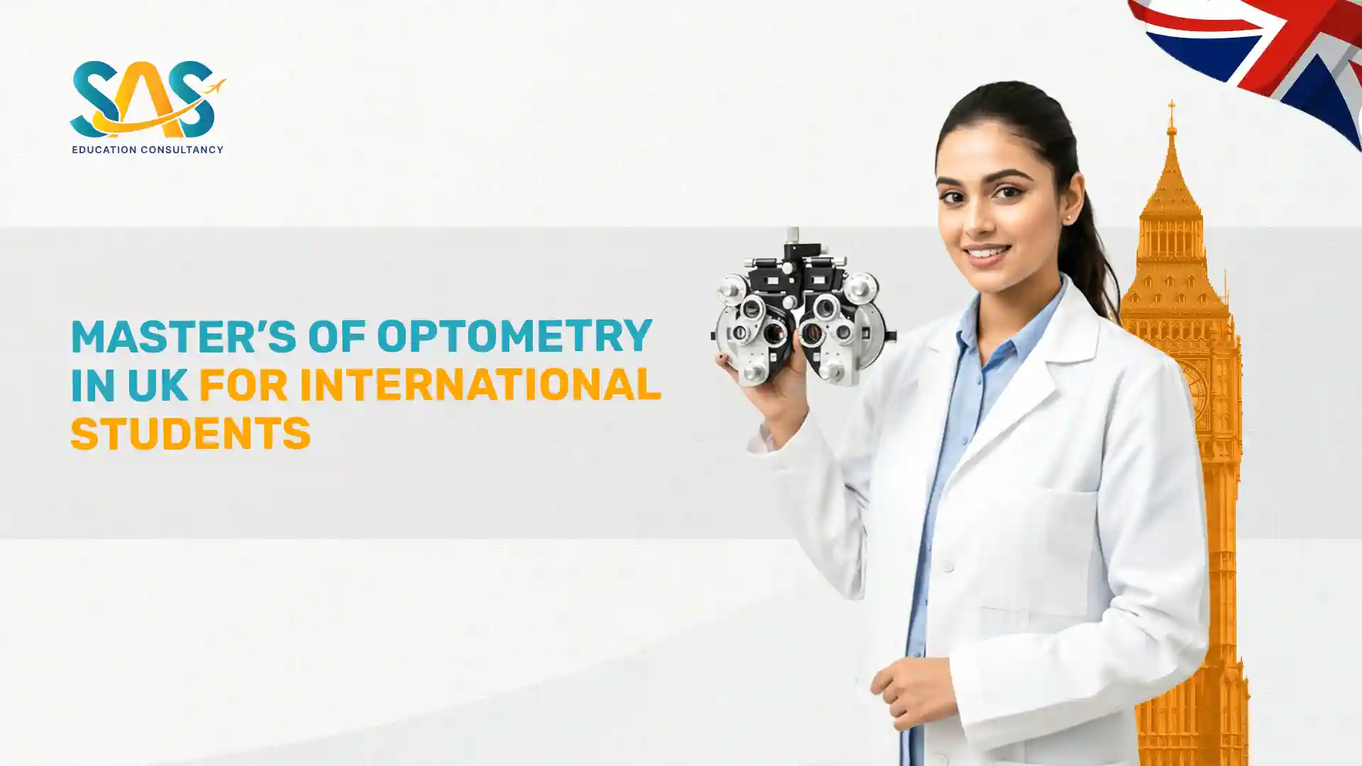 Master’s of Optometry in UK For International Students