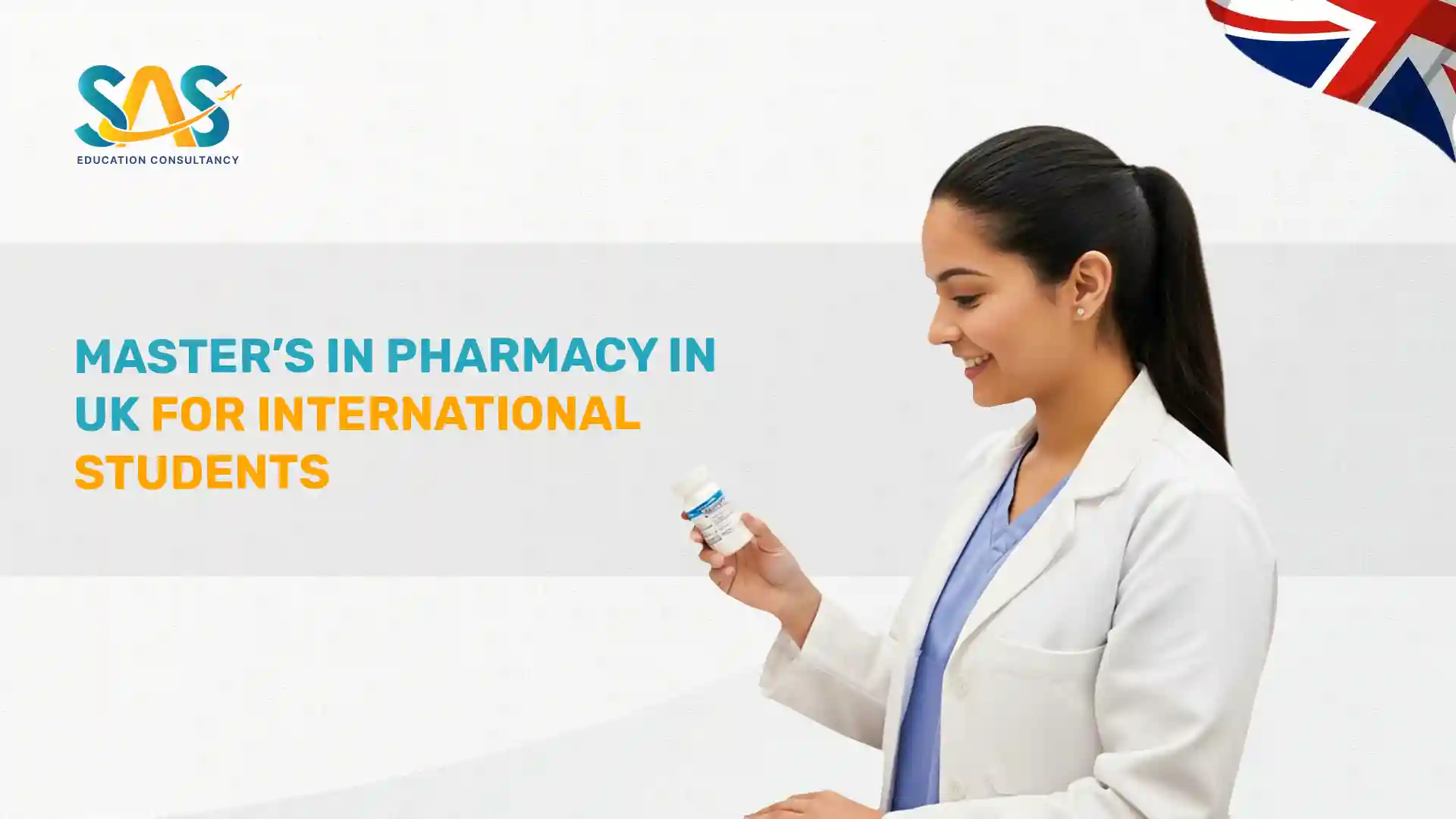 Master’s in Pharmacy in UK For International Students