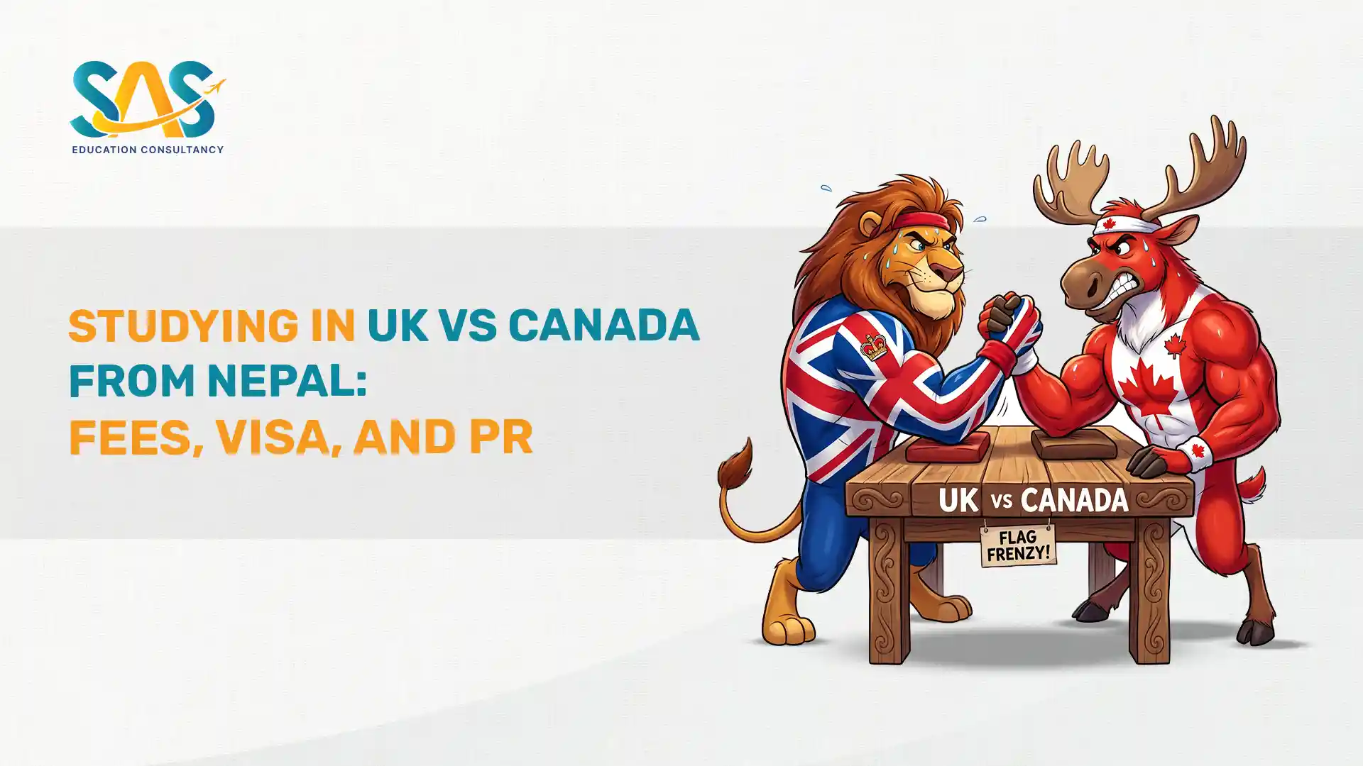 Studying in UK vs Canada from Nepal: Fees, Visa, and PR