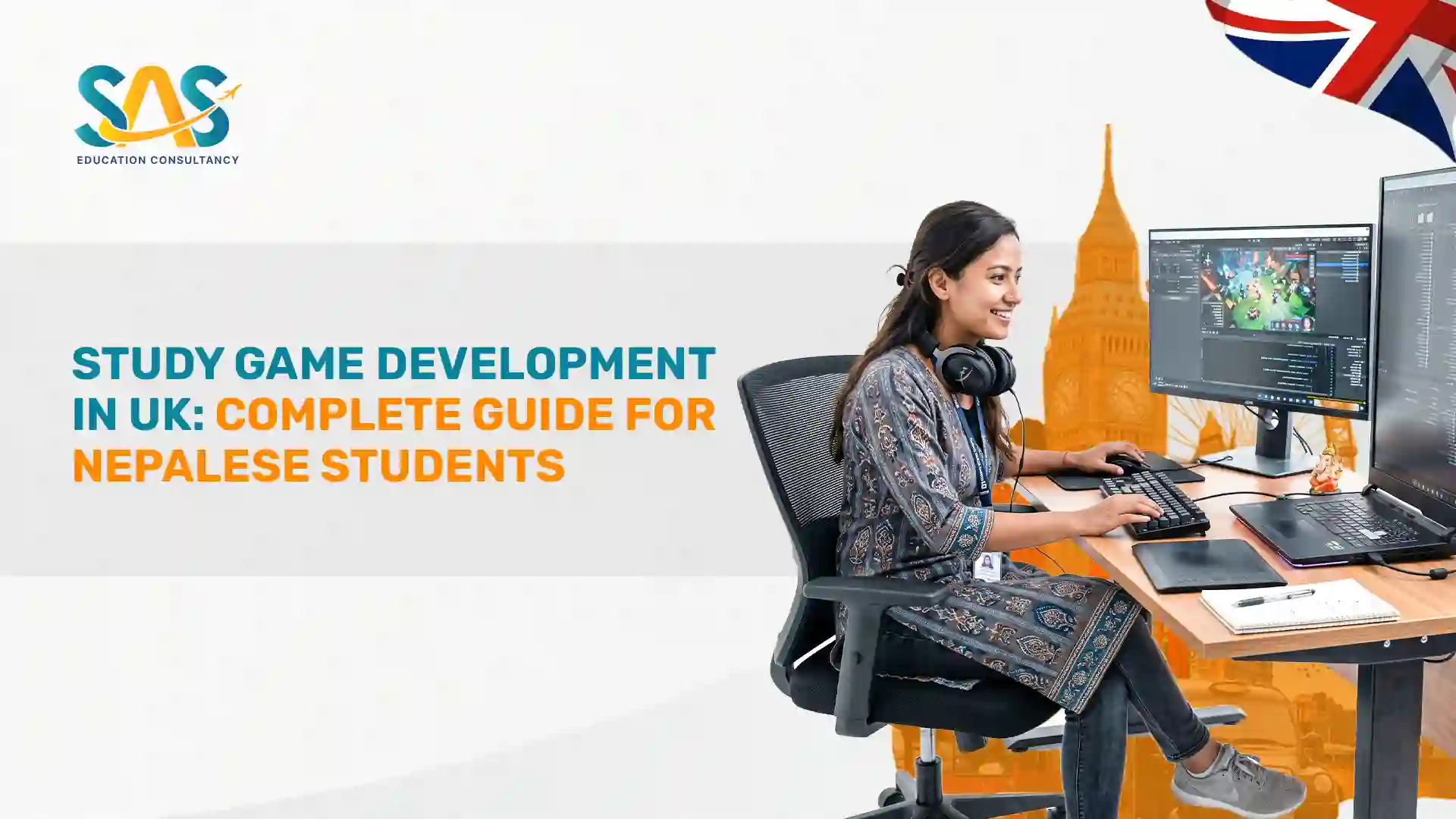 Study Game Development in UK: Complete Guide for Nepalese Students