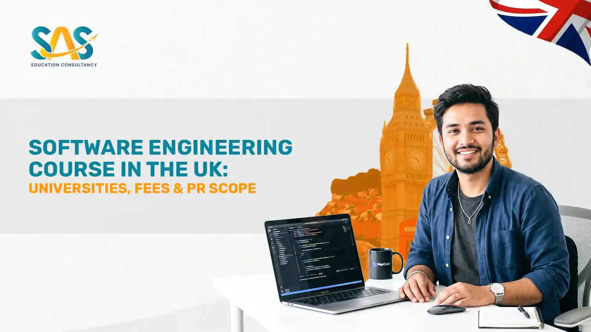 Software Engineering Course in the UK: Universities, Fees & PR Scope
