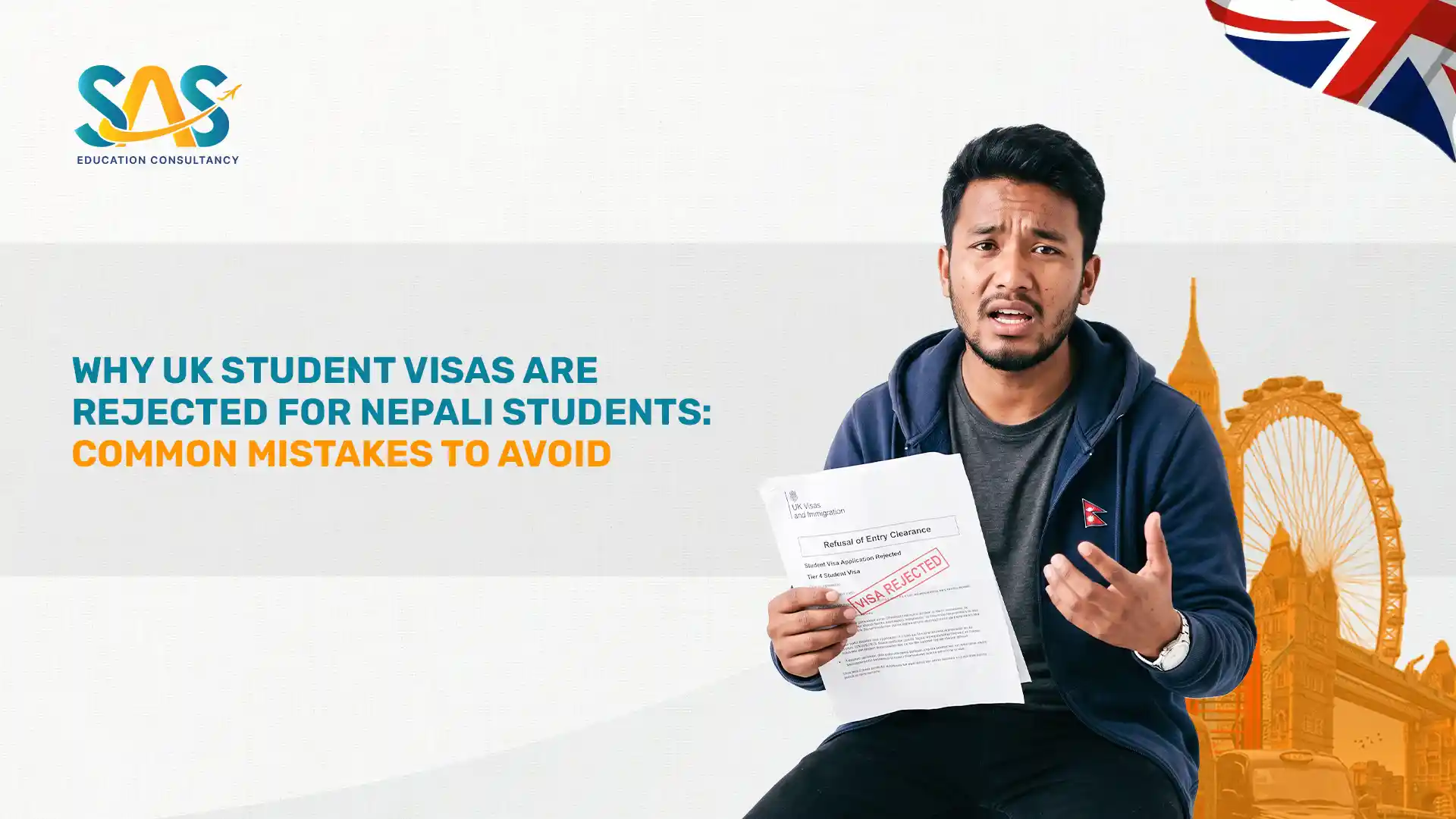 Why UK Student Visas Are Rejected for Nepali Students: Common Mistakes to Avoid