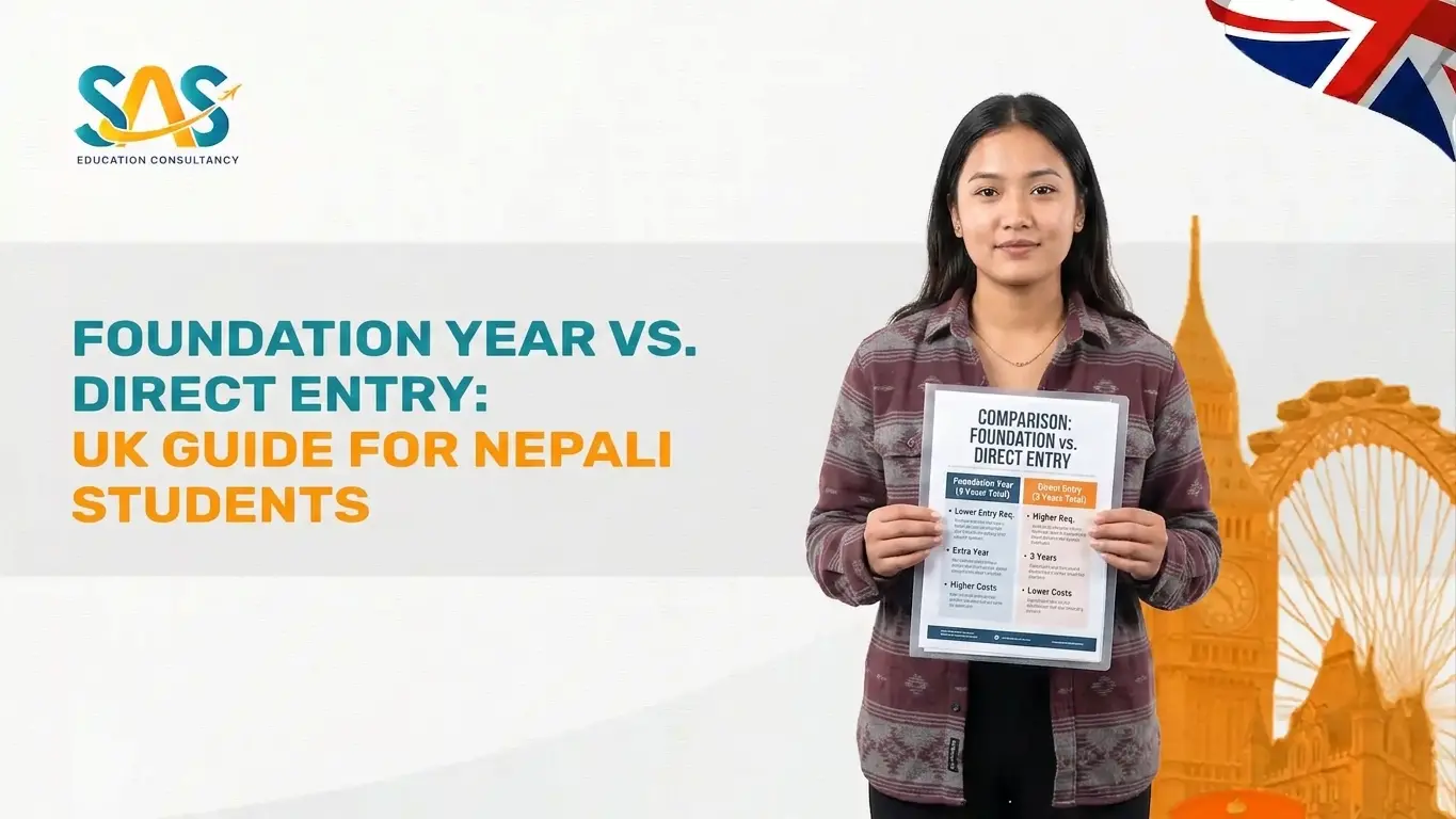Foundation Year vs. Direct Entry: UK Guide for Nepali Students