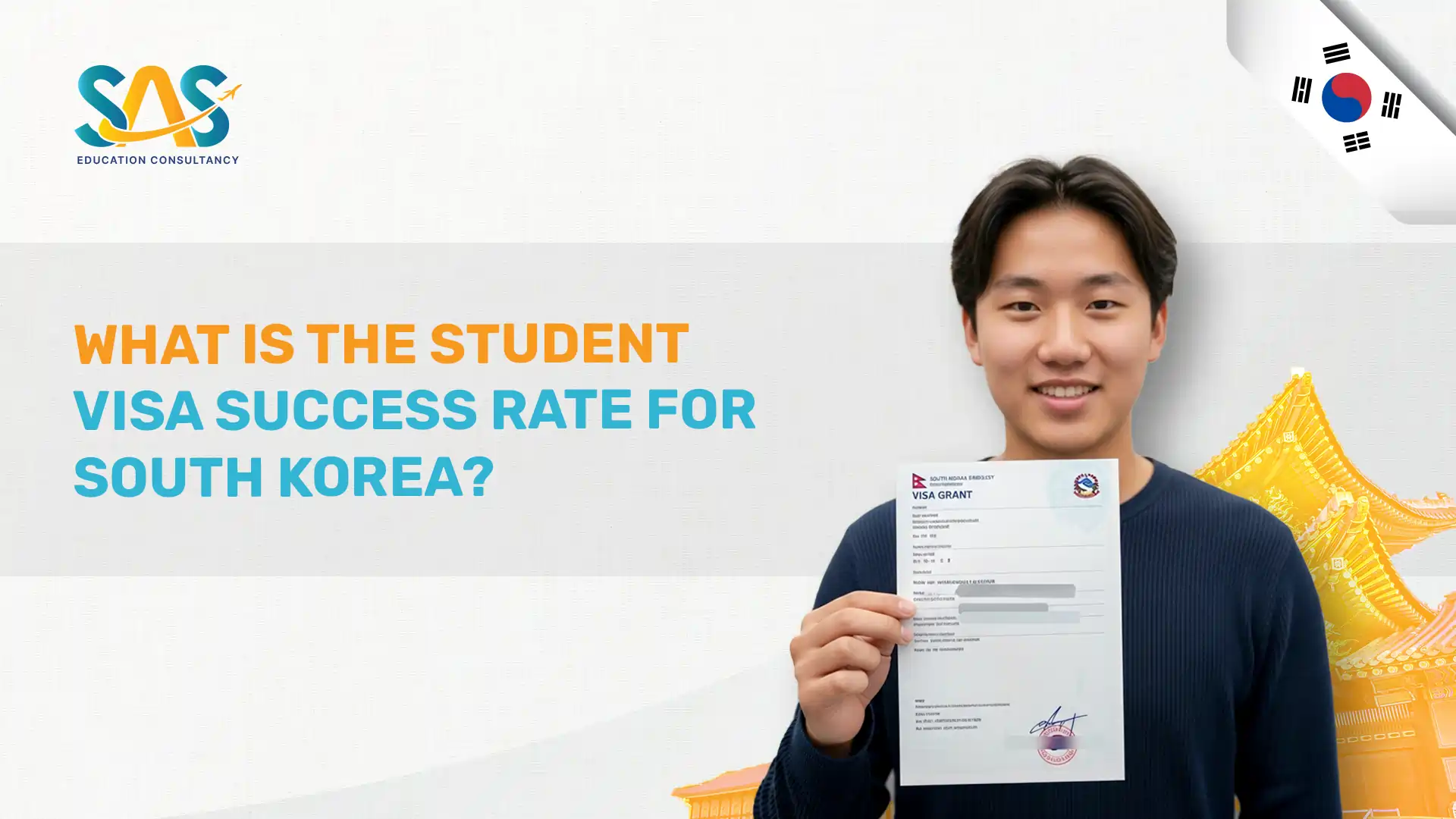 What is the Student Visa Success Rate for South Korea?