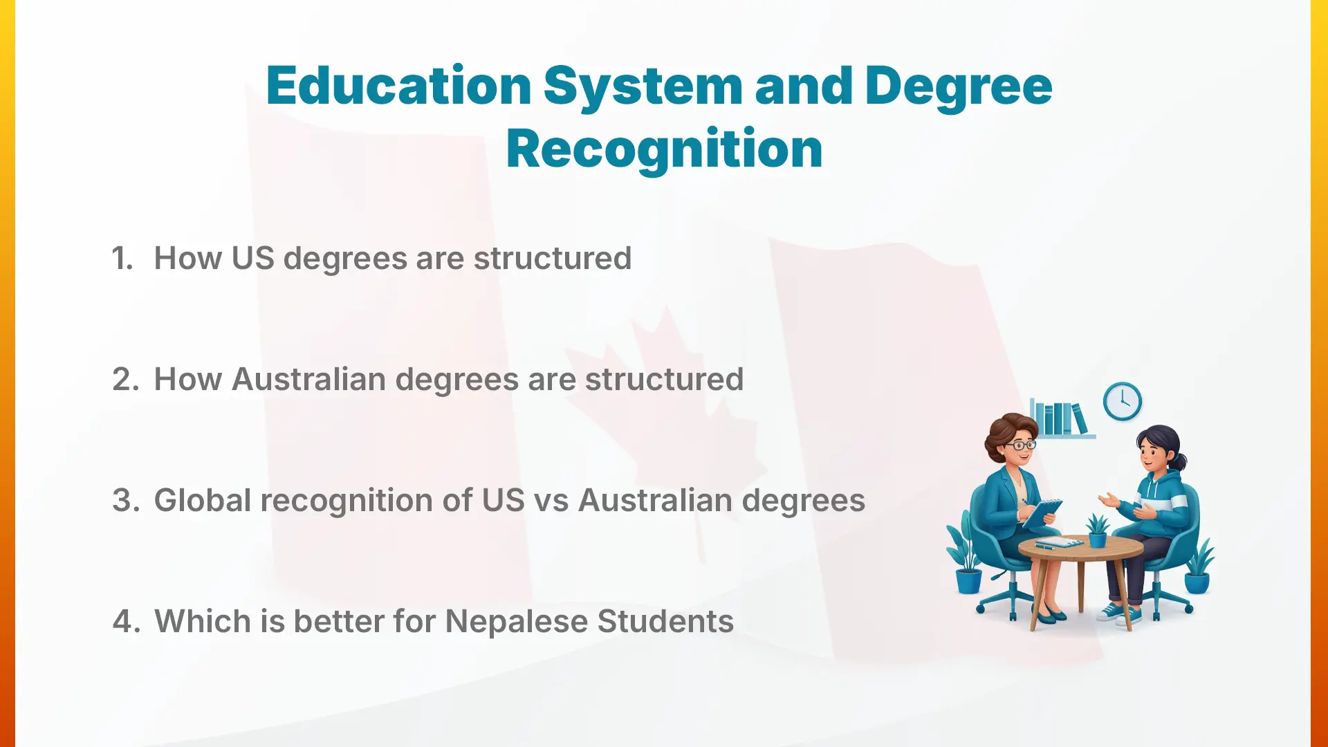 Education System and Degree Recognition