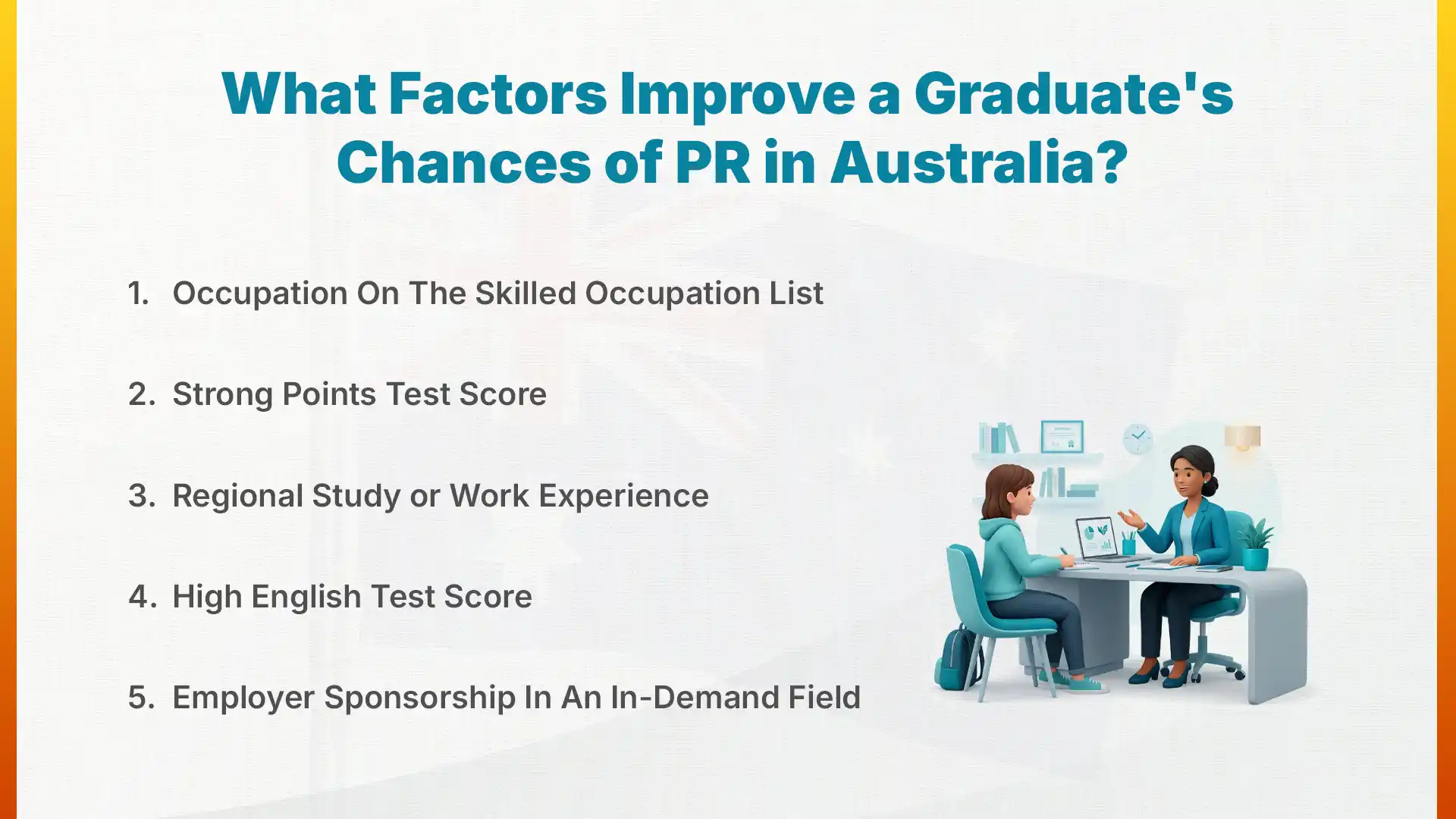 What Factors Improve a Graduate's Chances of PR in Australia