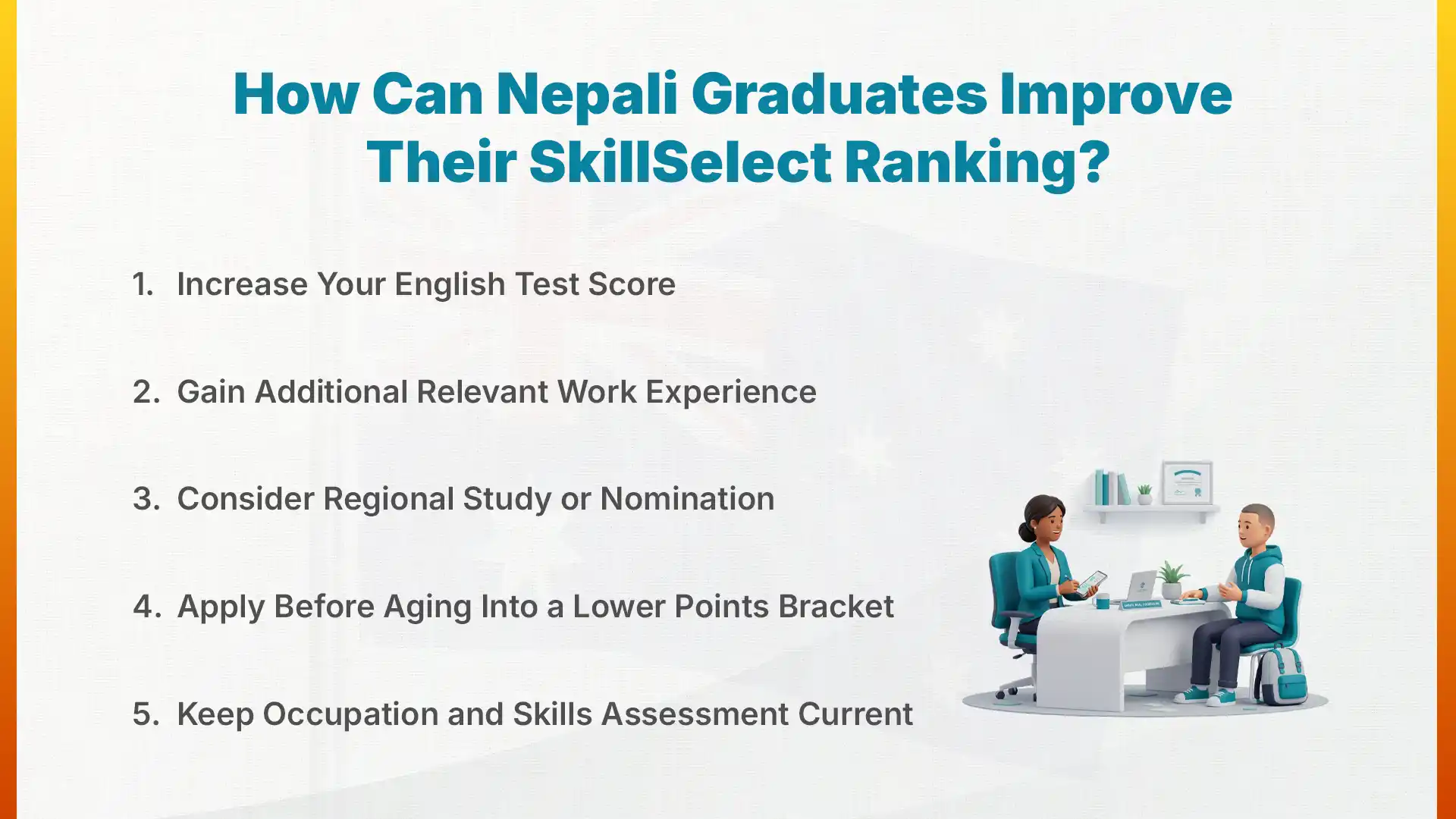How Can Nepali Graduates Improve Their SkillSelect Ranking