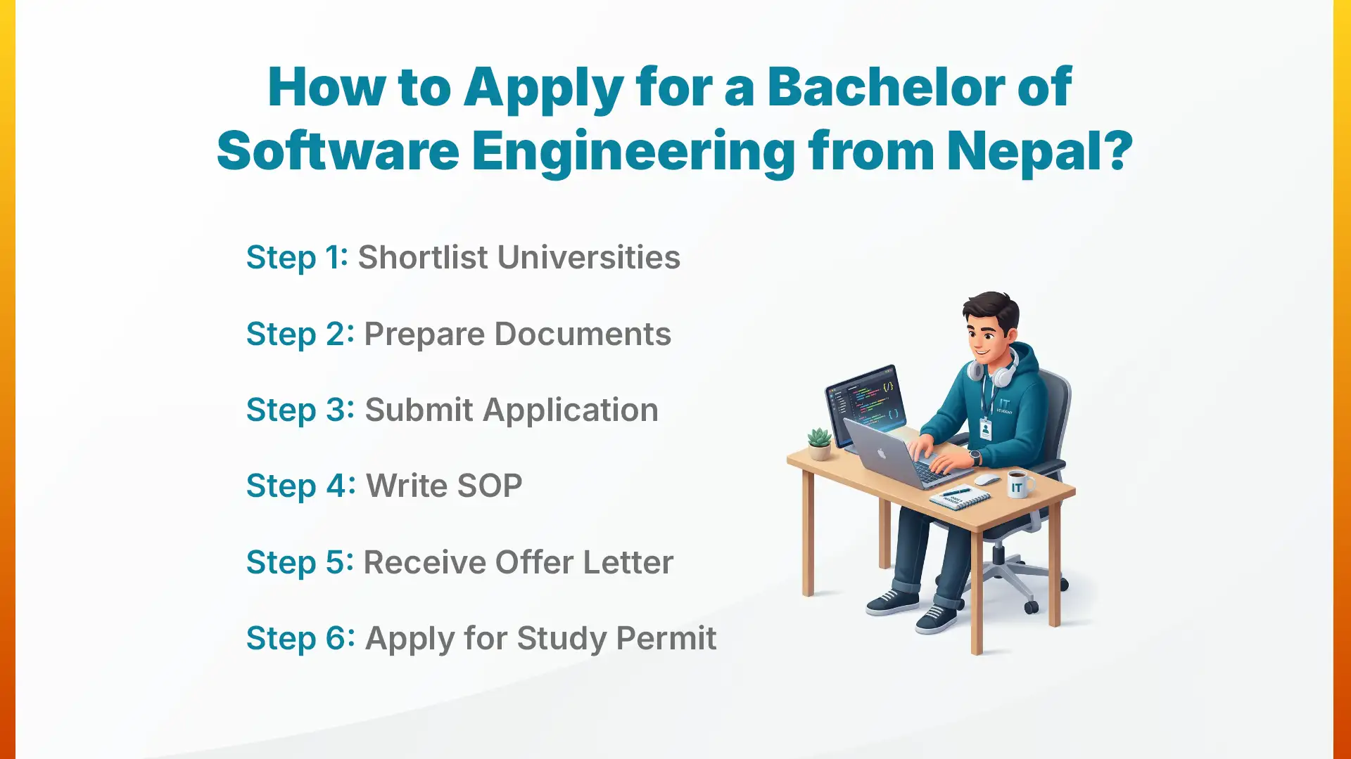 How to Apply for a Bachelor of Software Engineering from Nepal