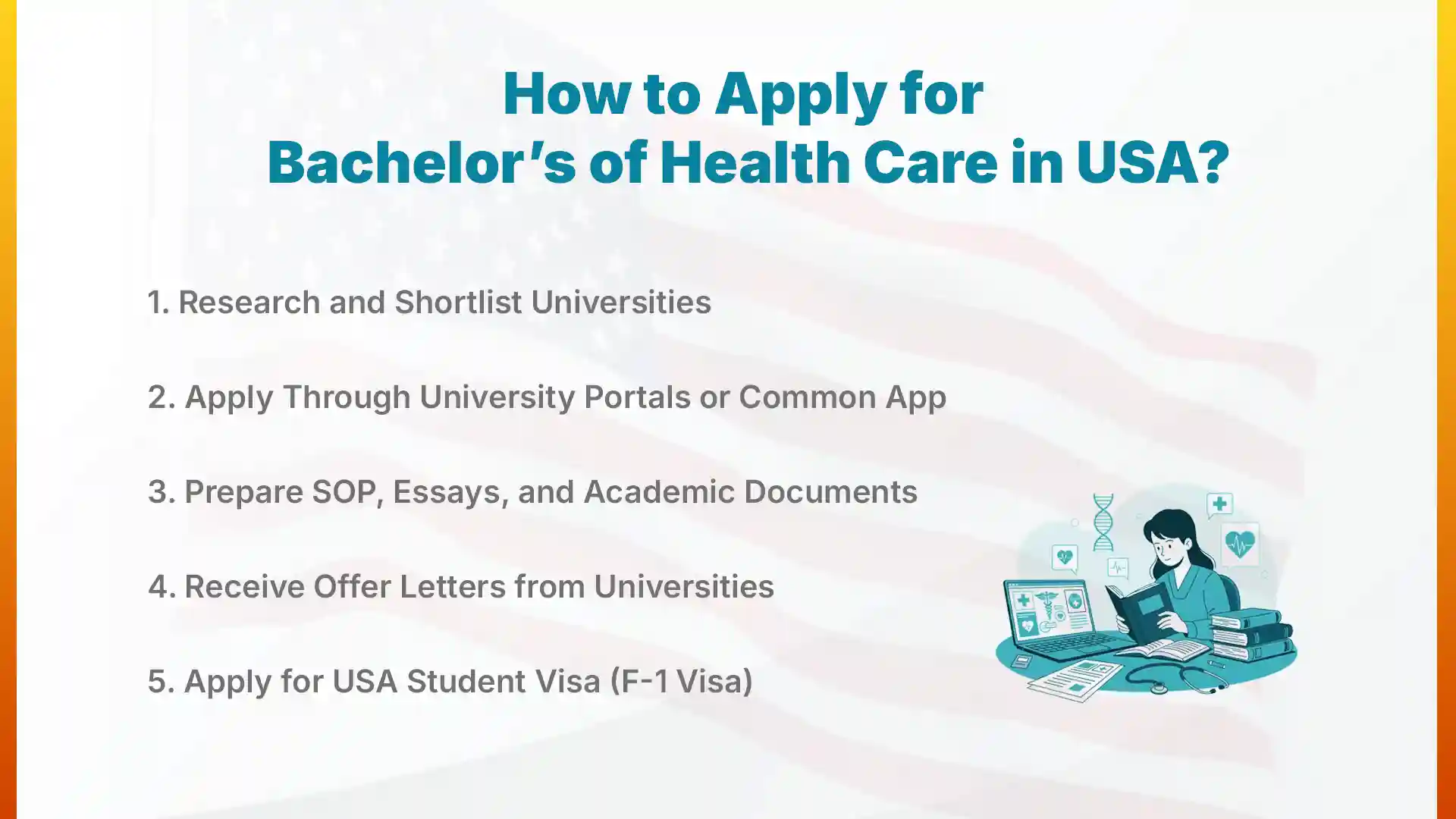 How to Apply for a Bachelor’s in Health Care in the USA