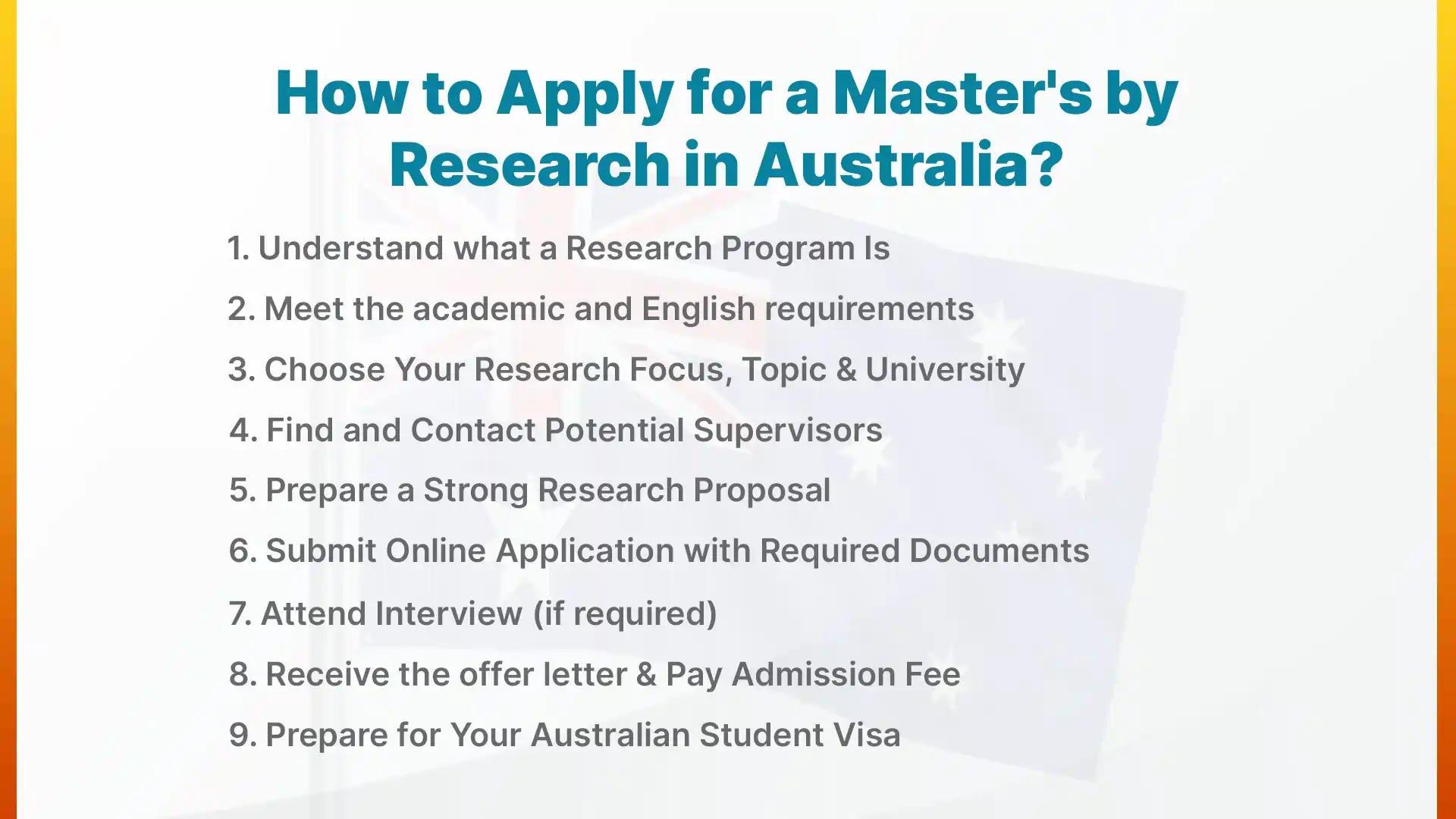 Master’s by Research in Australia for Nepalese Students