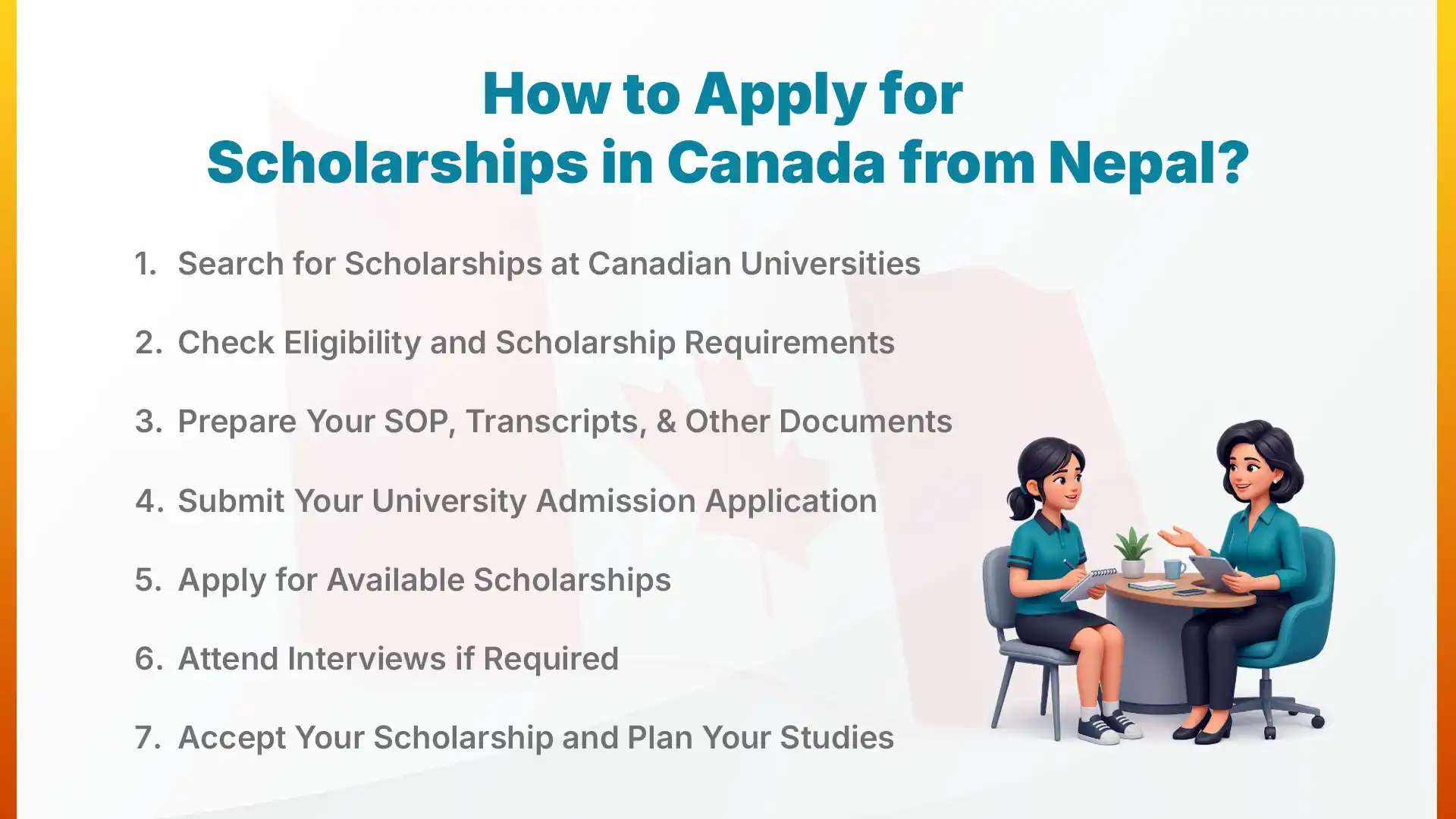 How to Apply for Scholarships in Canada from Nepal