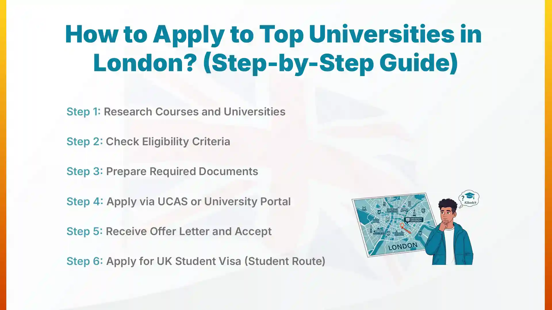 how to apply to top universities in london