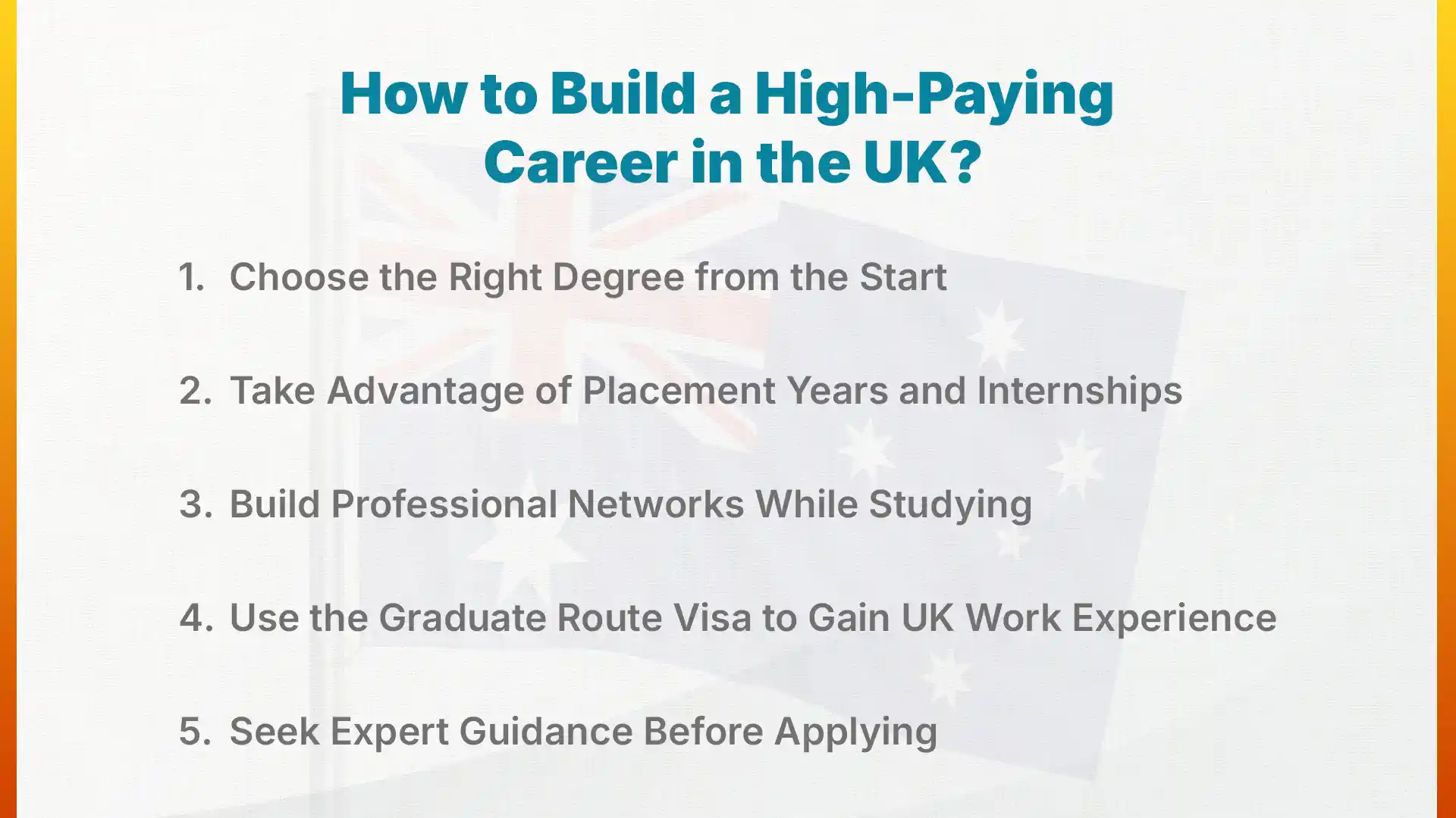 How to Build a High-Paying Career in the UK