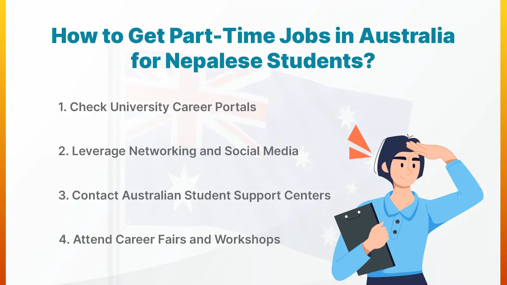 How to Get Part-Time Jobs in Australia for Nepalese Students