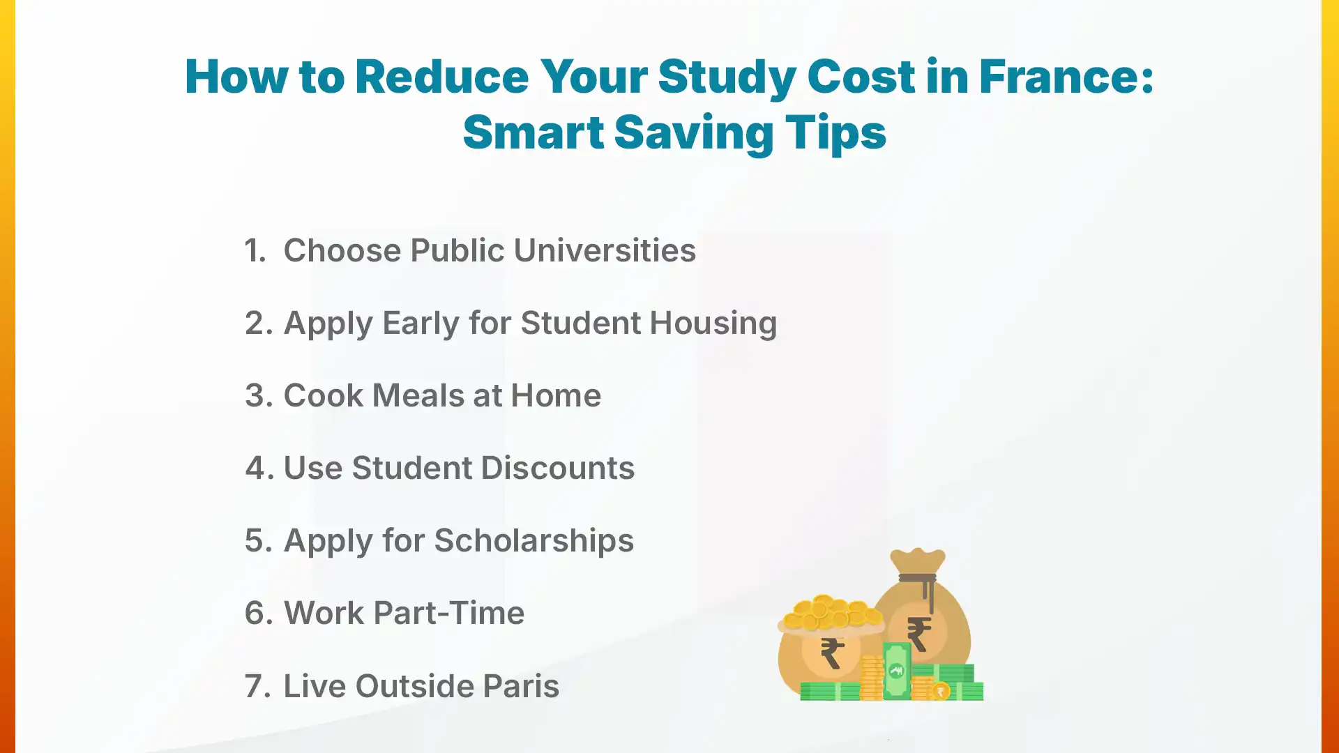 How to Reduce Your Study Cost in France: Smart Saving Tips