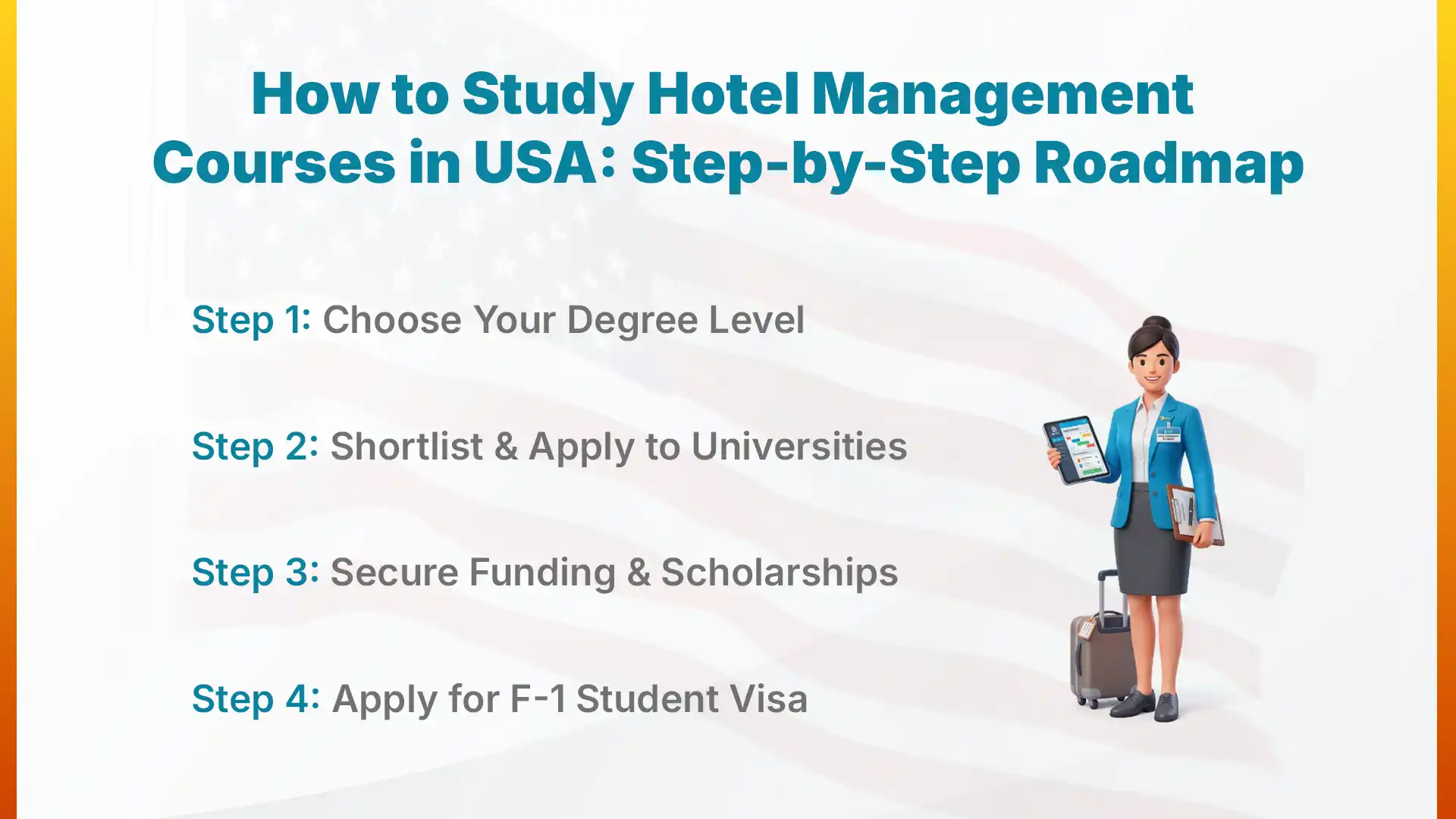 How to Apply for Hotel Management in the USA