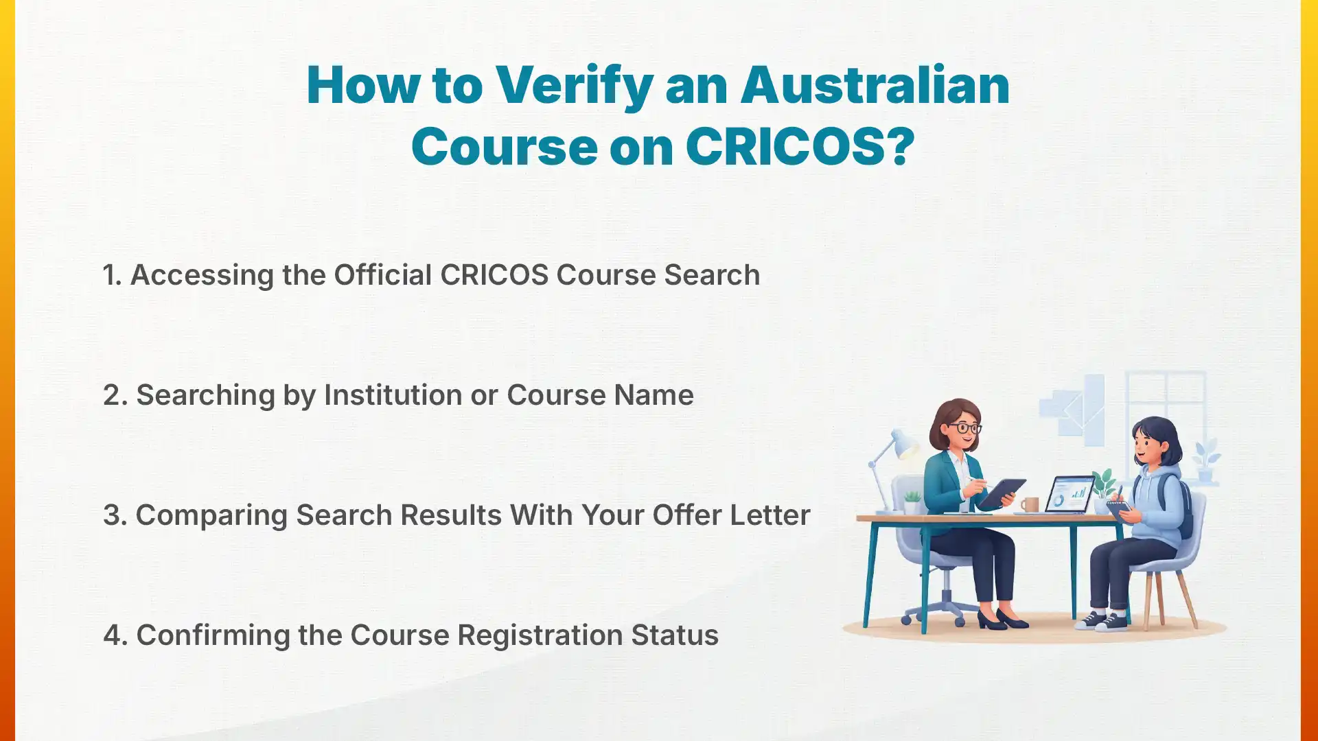 How to Verify an Australian Course on CRICOS
