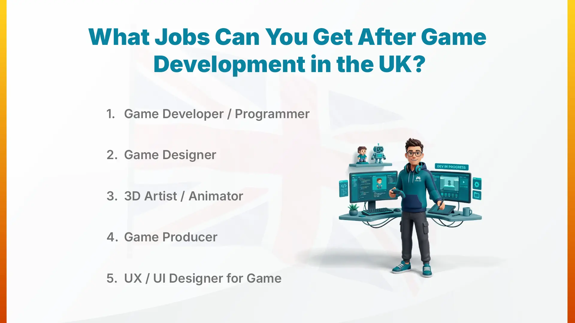 What Jobs Can You Get After Game Development in the UK