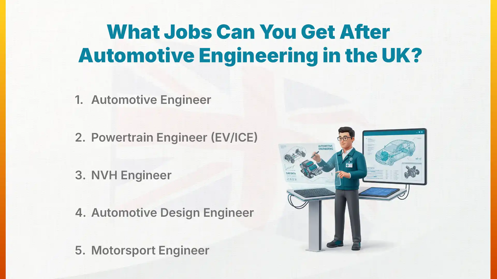 What Jobs Can You Get After Automotive Engineering in the UK