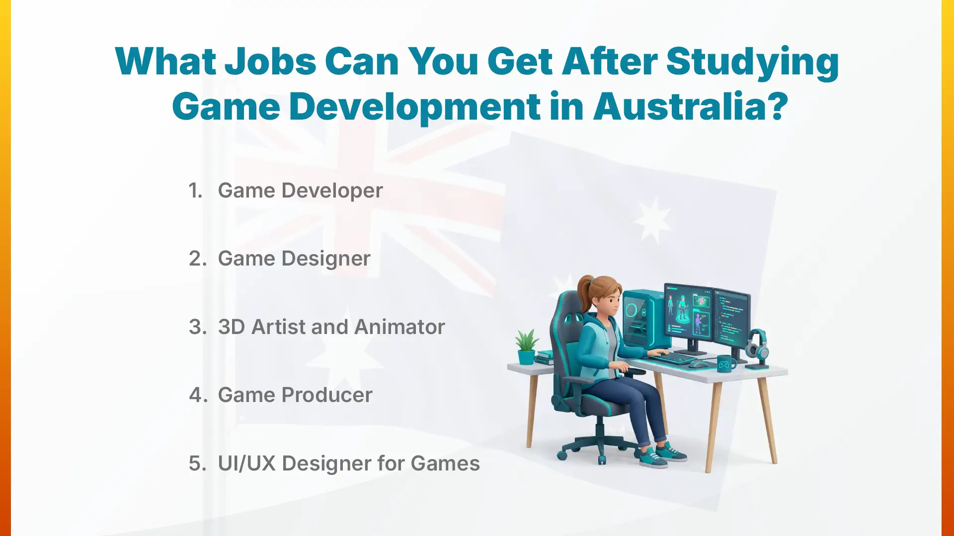 What Jobs Can You Get After Studying Game Development in Australia