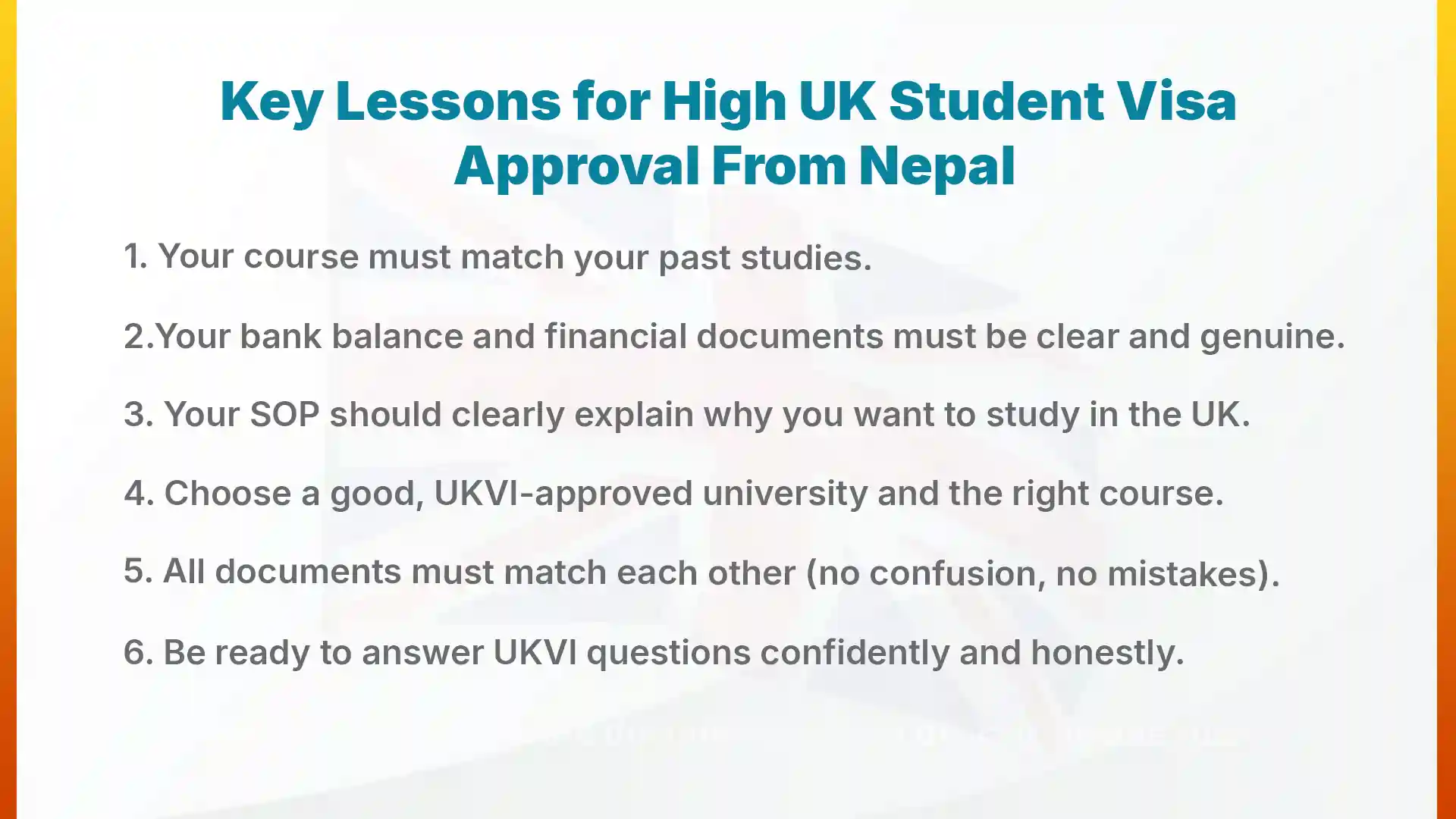 Key Lessons for High UK Student Visa Approval From Nepal