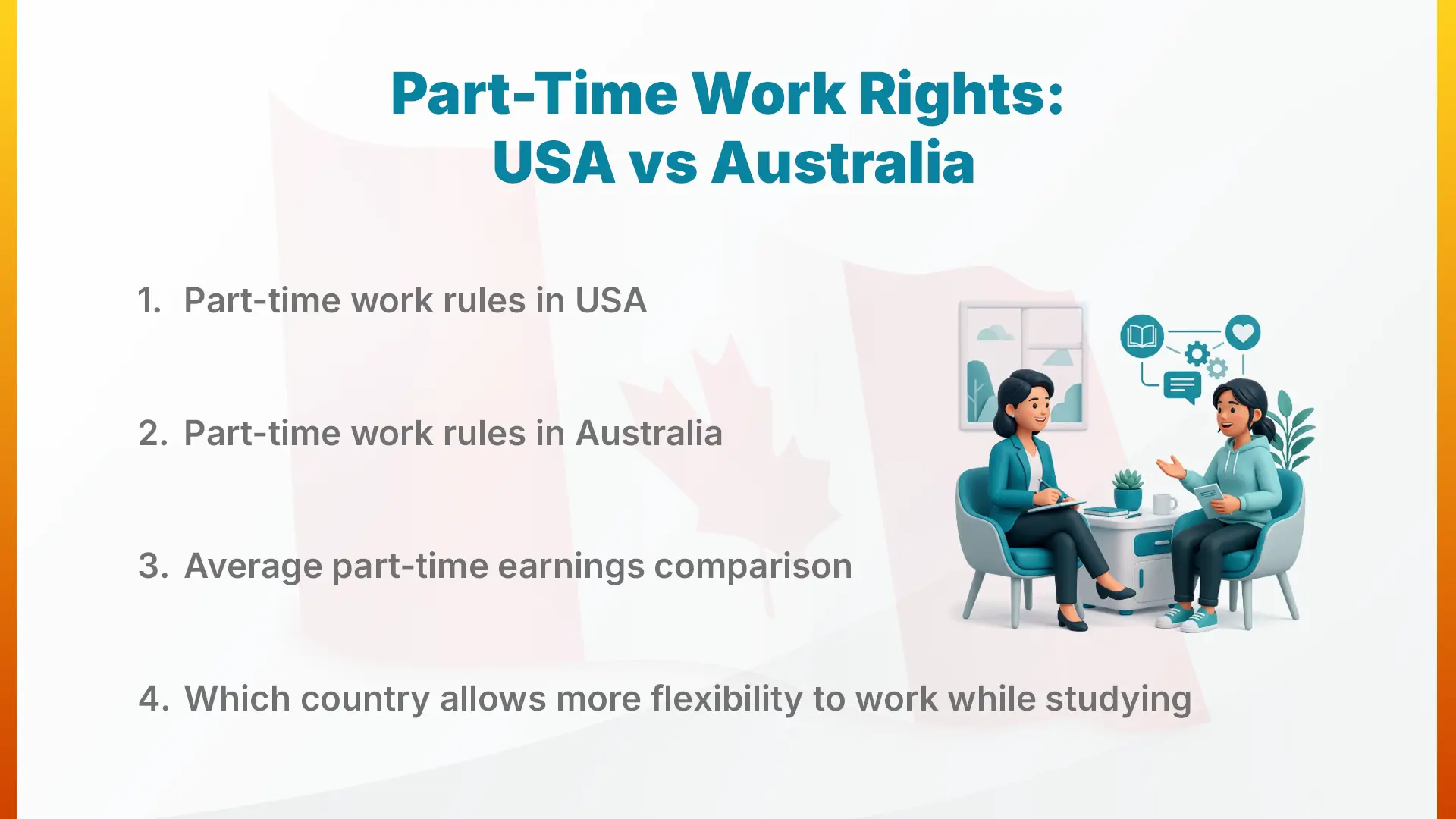 Part-Time Work Rights: USA vs Australia