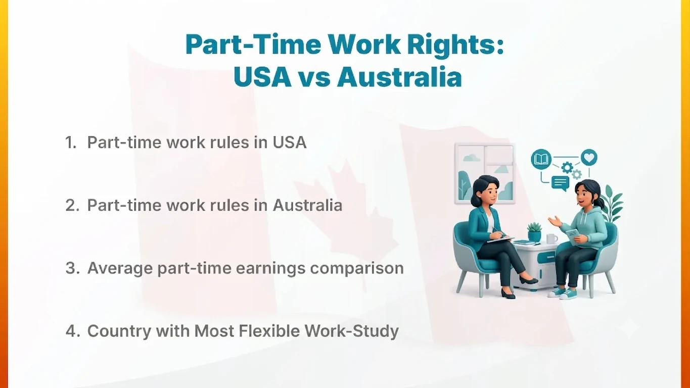Part-Time Work Rights: USA vs Australia