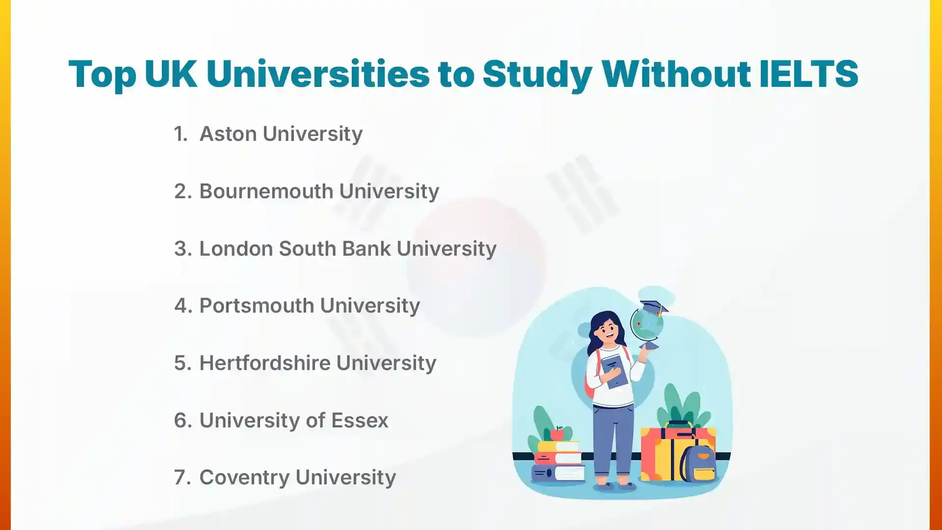 Top UK Universities to Study Without IELTS