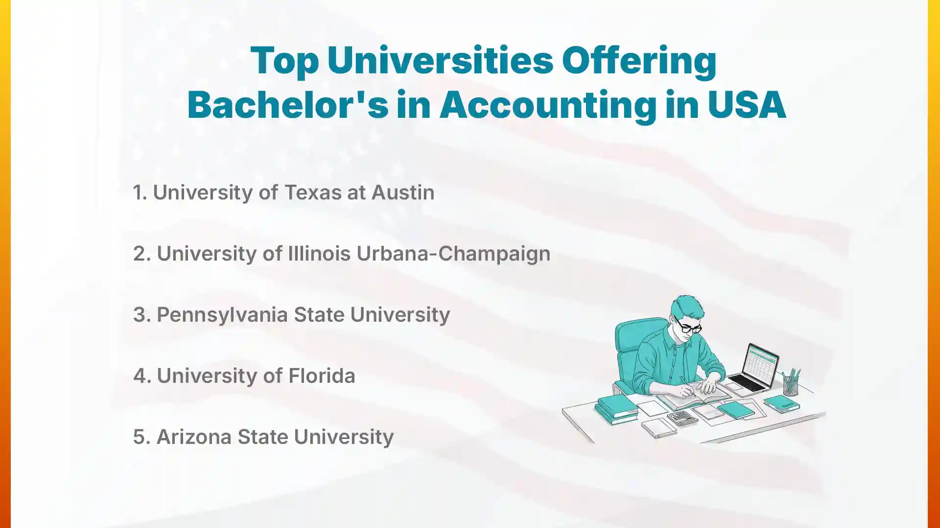 top universities offering bachelors in accounting in usa