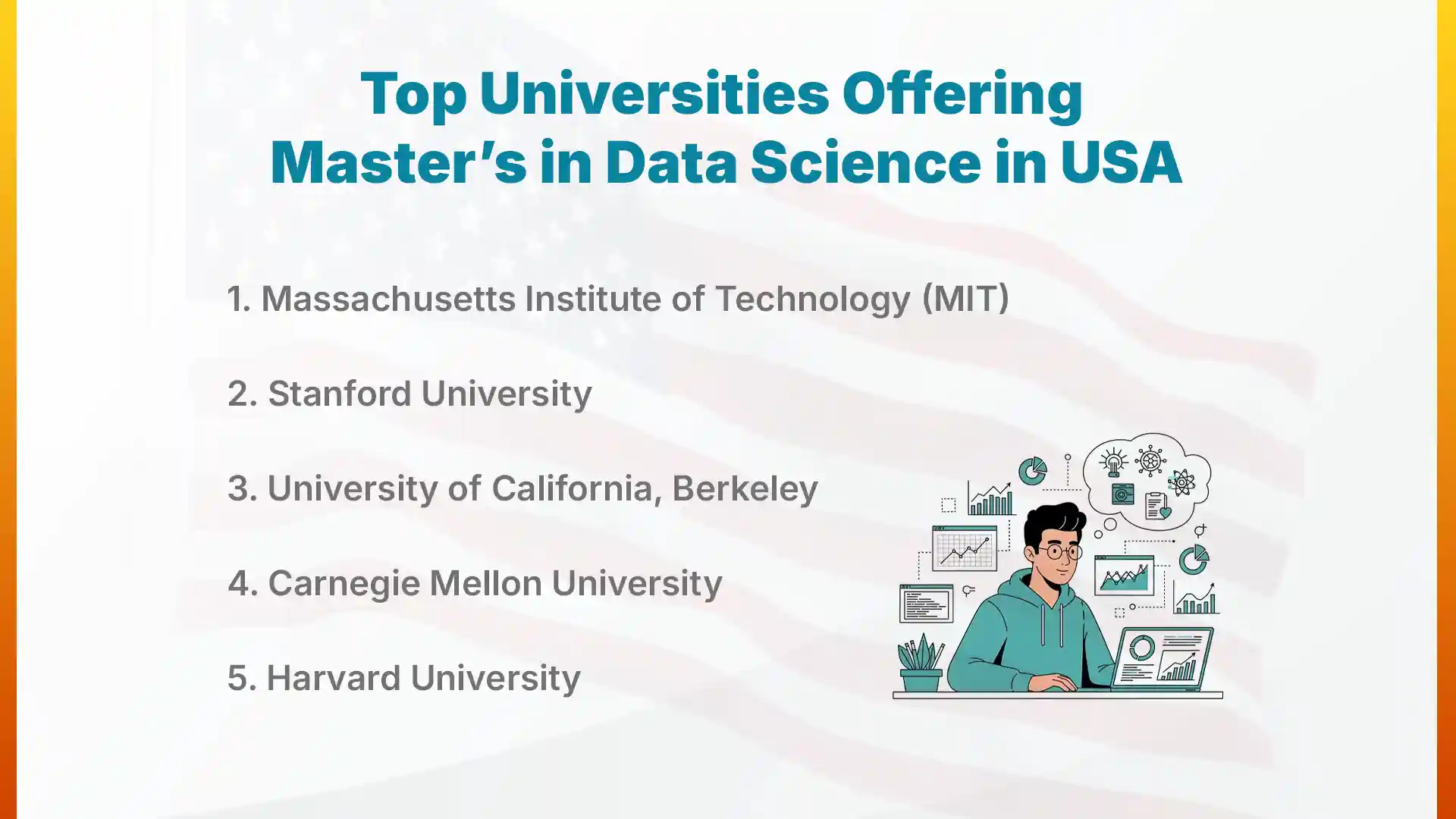 top universities offering masters in data science in usa