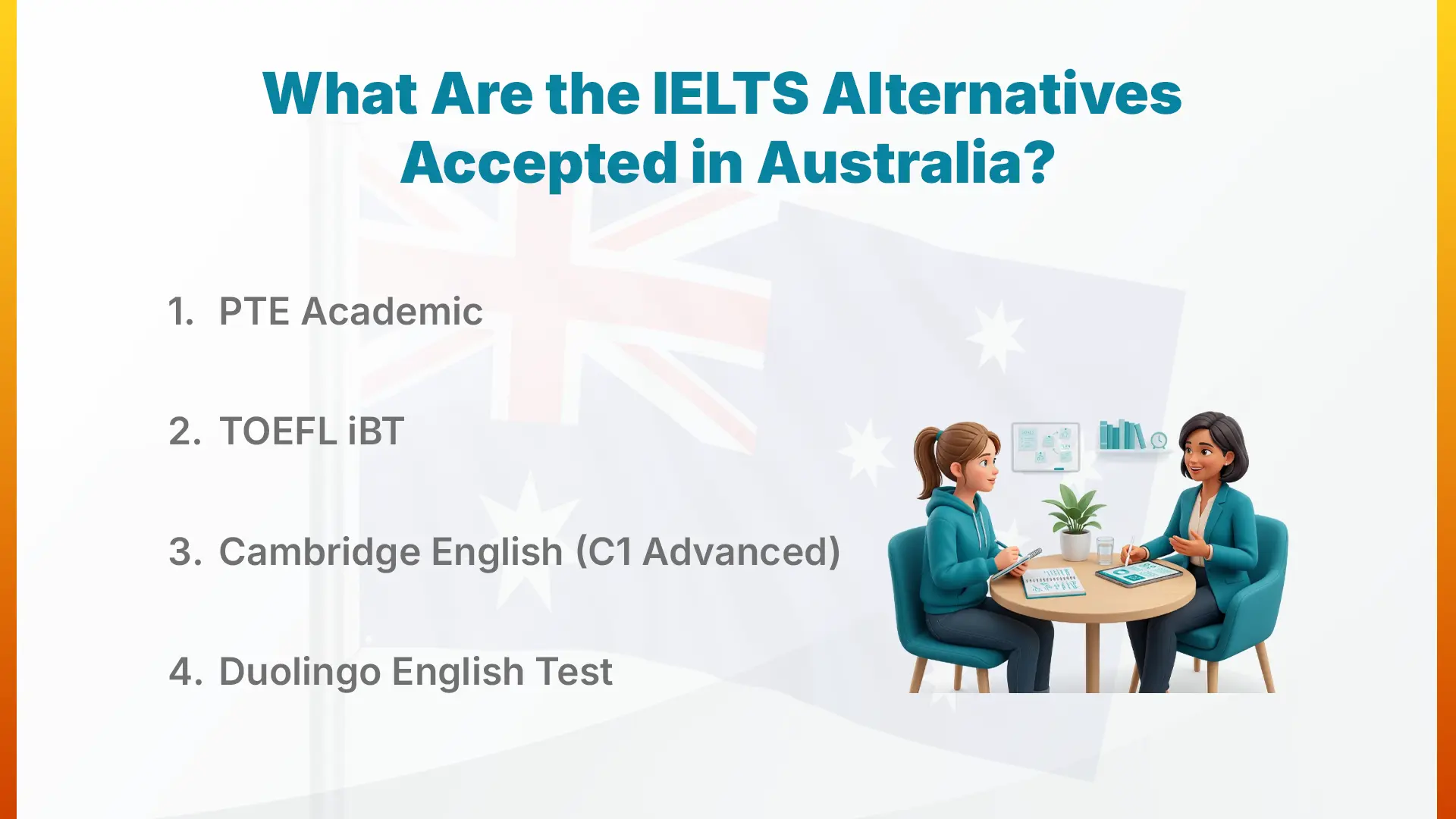 What Are the IELTS Alternatives Accepted in Australia