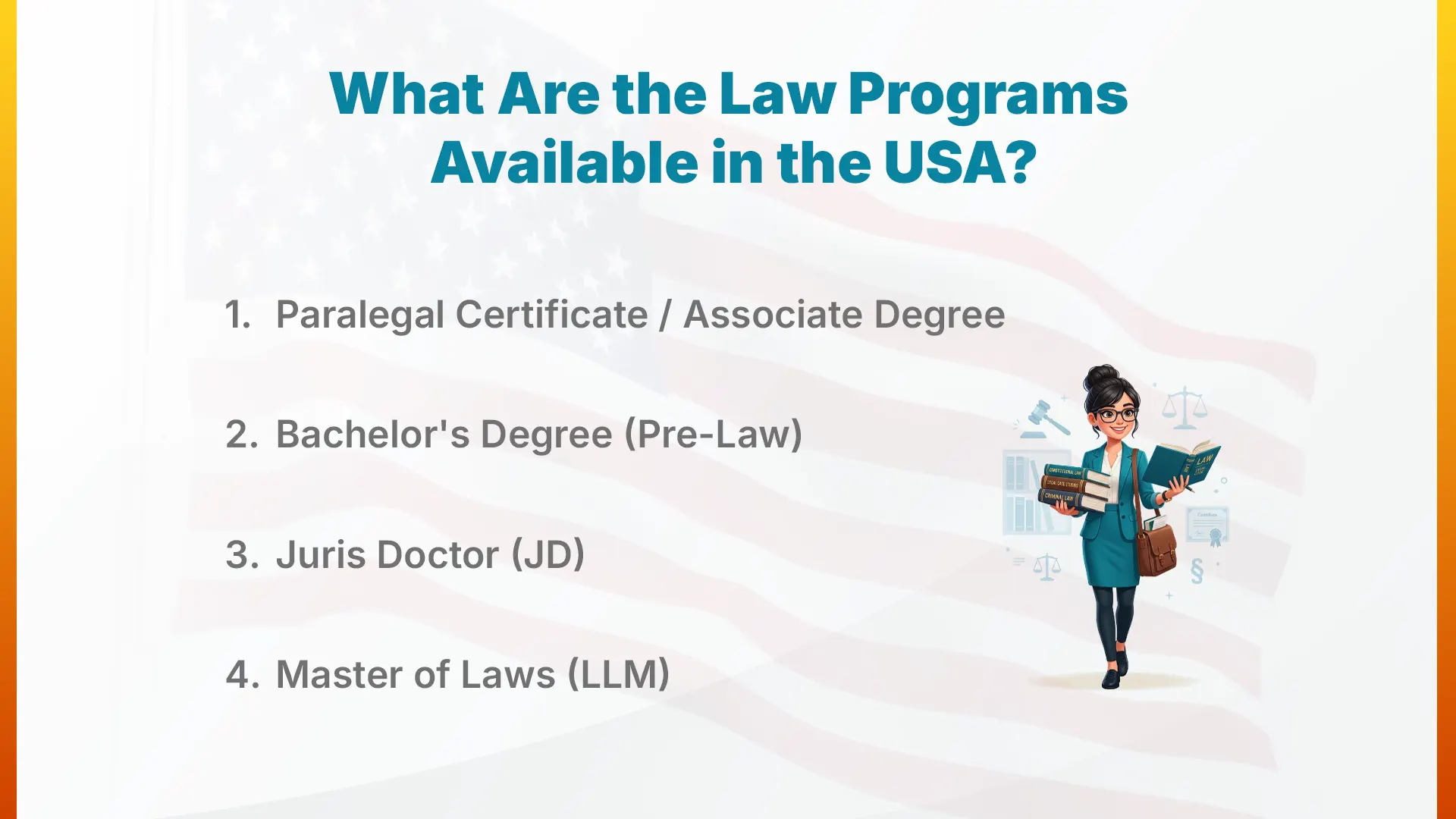 What Are the Law Programs Available in the USA