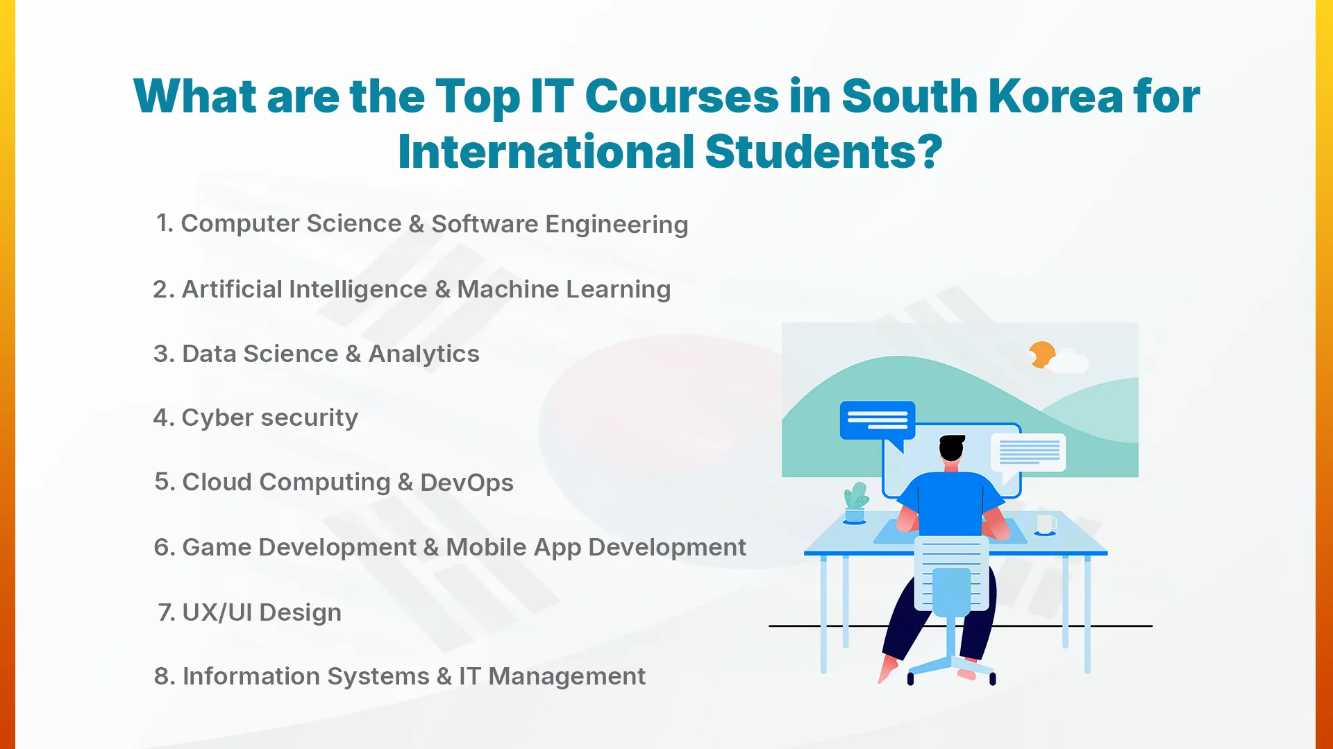 Best Computer Science & IT Courses in South Korea