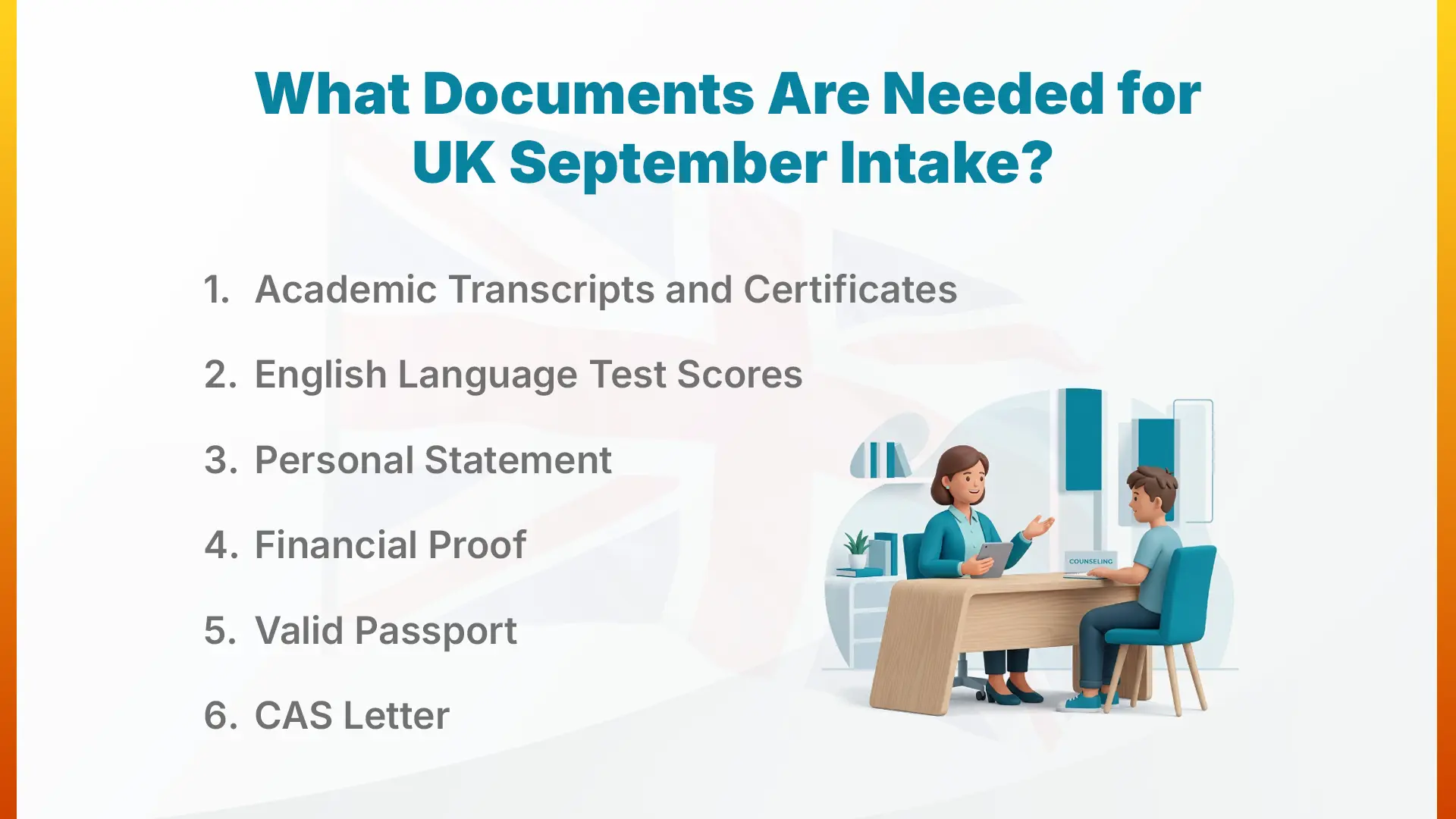 What Documents Are Needed for UK September Intake