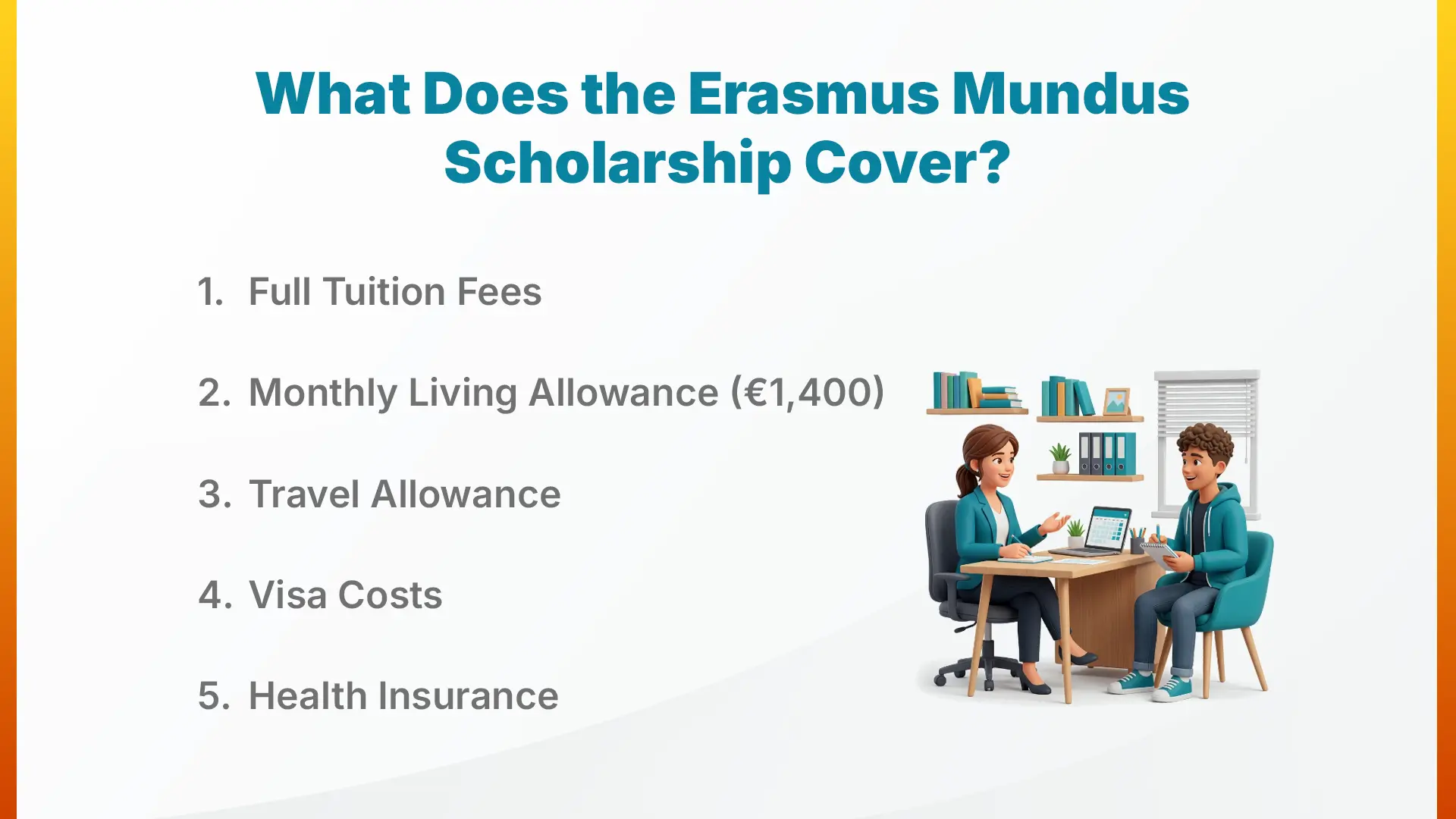 What Does the Erasmus Mundus Scholarship Cover