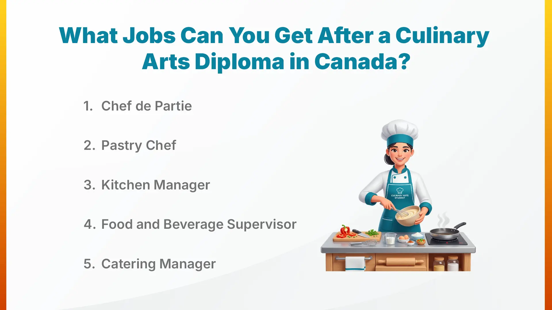 What Jobs Can You Get After a Culinary Arts Diploma in Canada