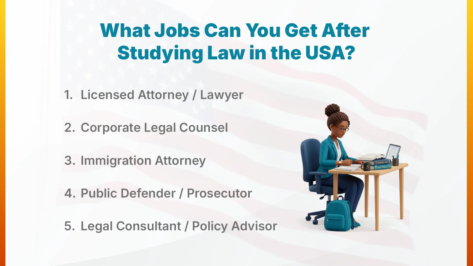 What Jobs Can You Get After Studying Law in the USA