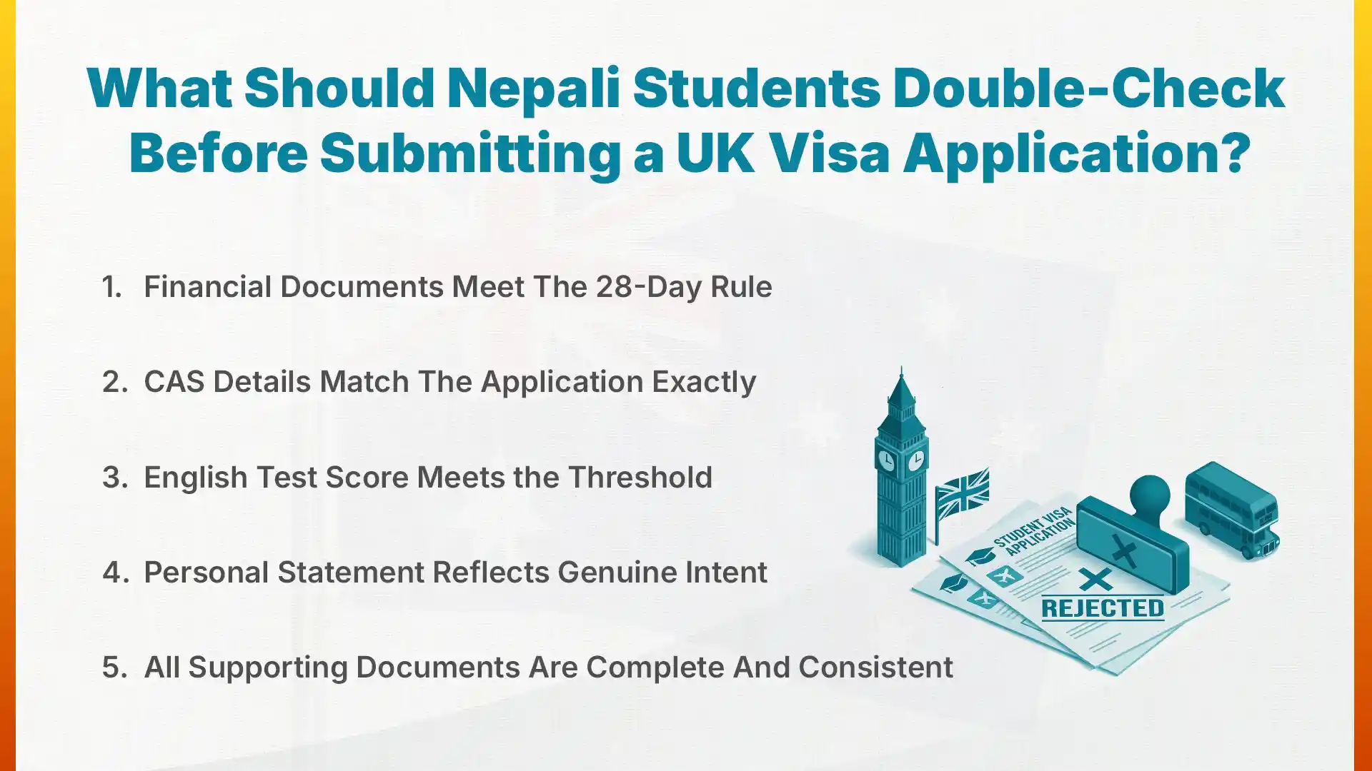 What Should Nepali Students Double-Check Before Submitting a UK Visa Application