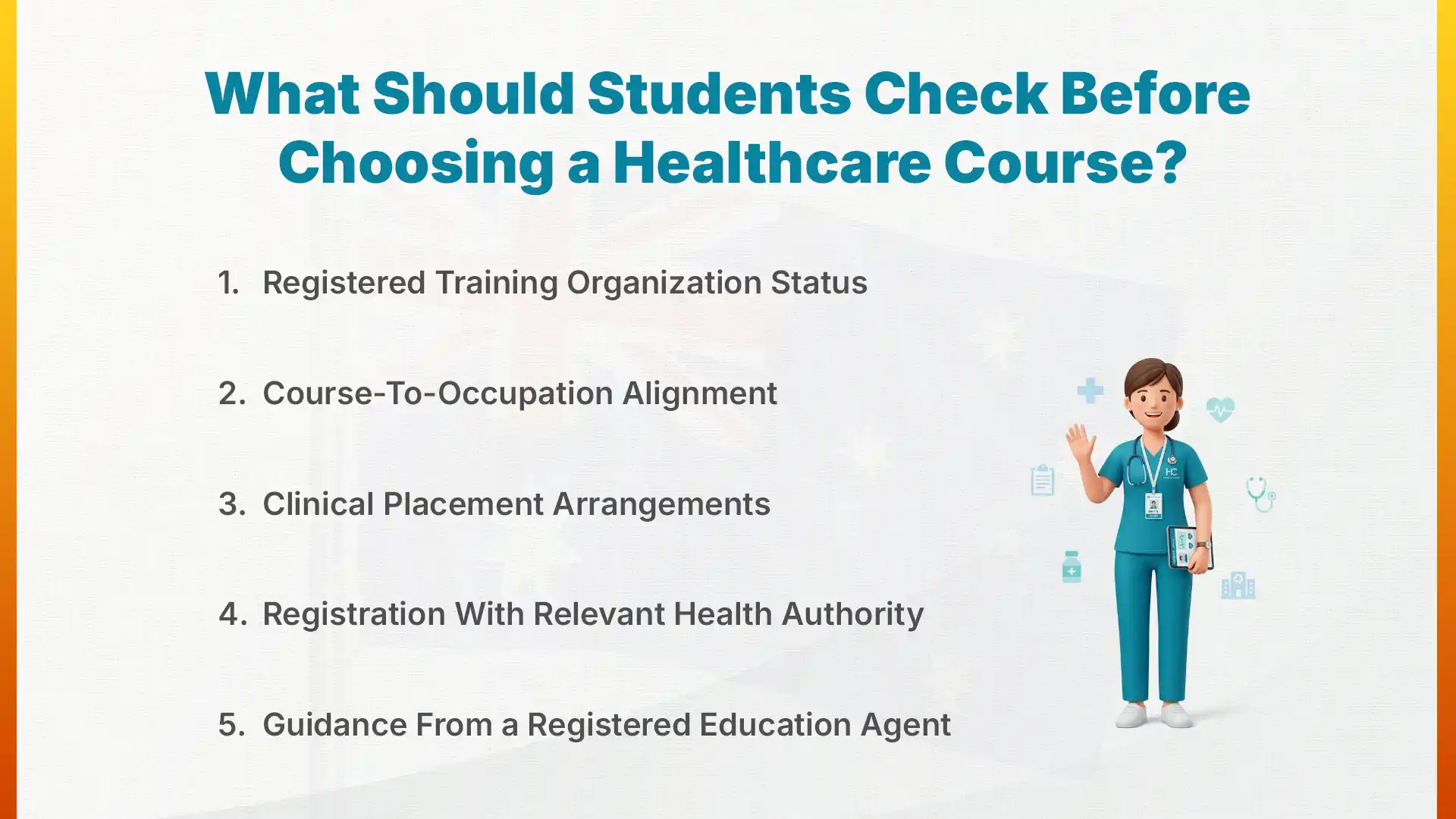 What Should Students Check Before Choosing a Healthcare Course