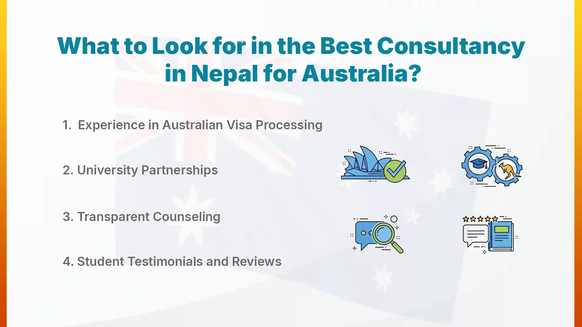 What to Look for in the Best Consultancy in Nepal for Australia?