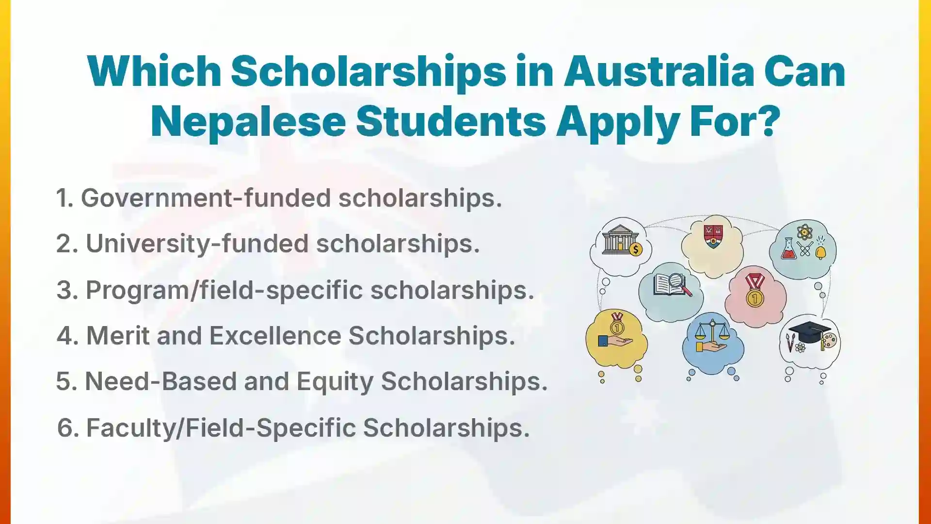 which scholarships in australia can nepalese students apply for