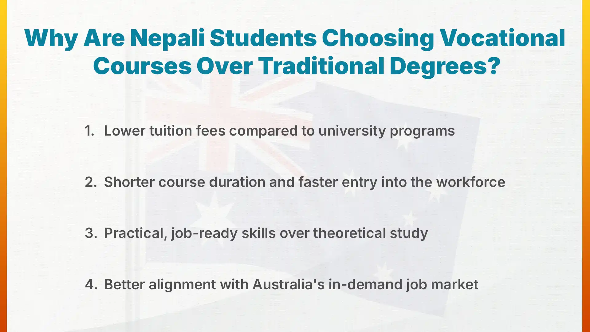 Why Are Nepali Students Choosing Vocational Courses Over Traditional Degrees