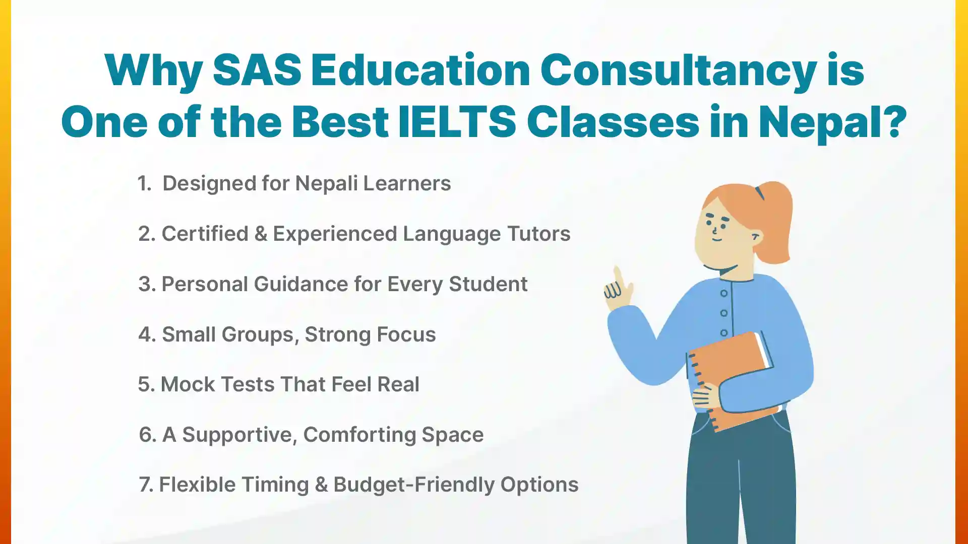 Why SAS Education Consultancy is the Best IELTS Class in Nepal