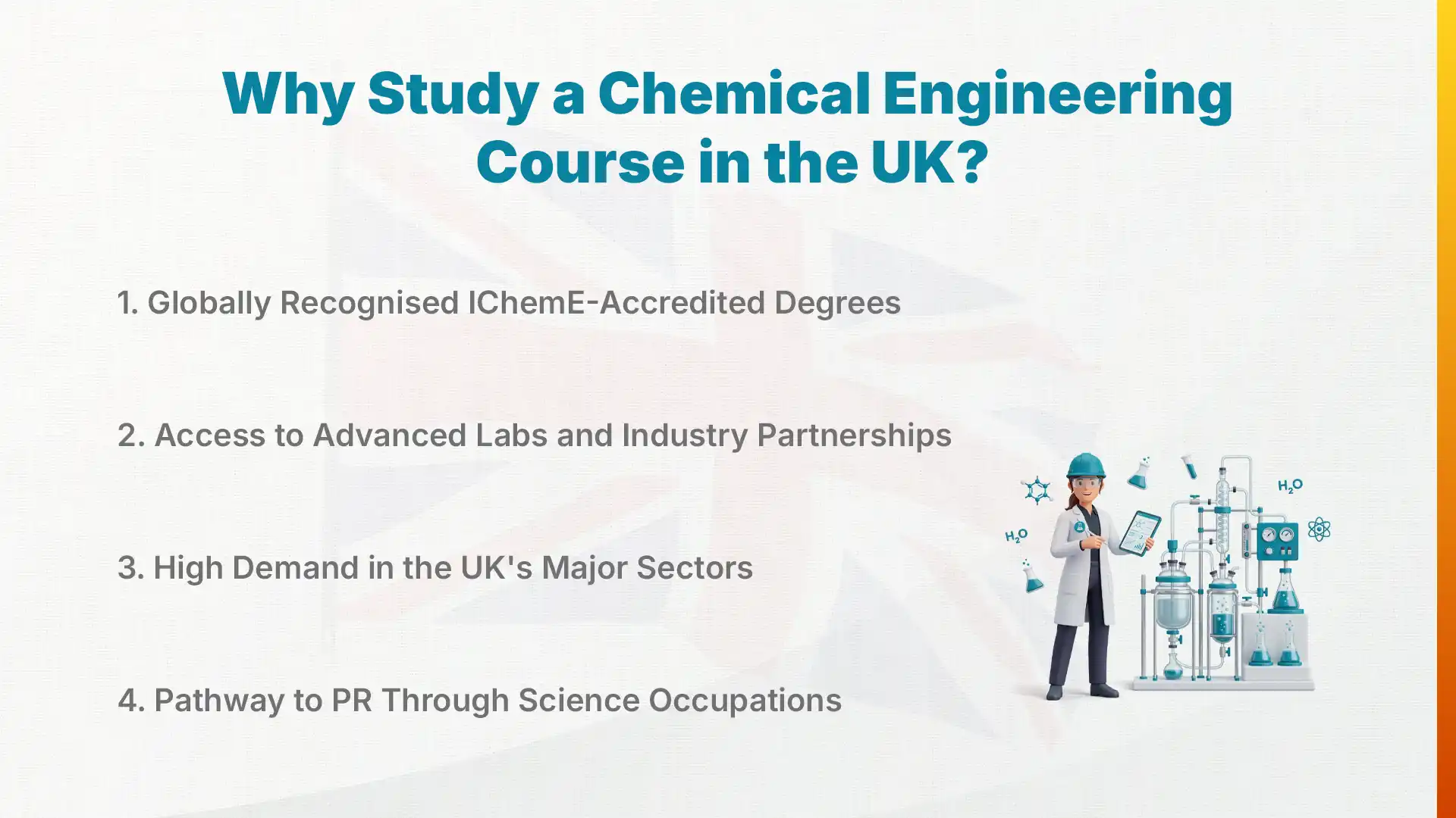 Why Study a Chemical Engineering Course in the UK