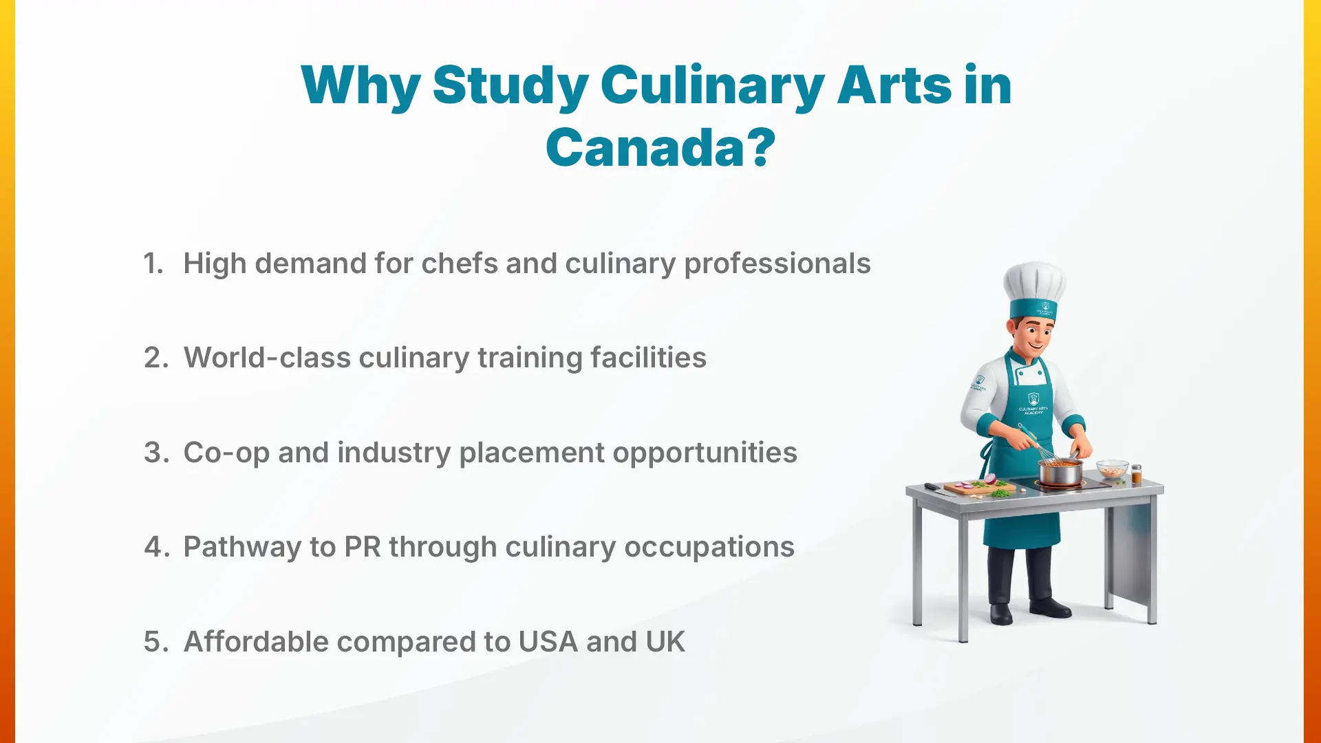 Why Study Culinary Arts in Canada