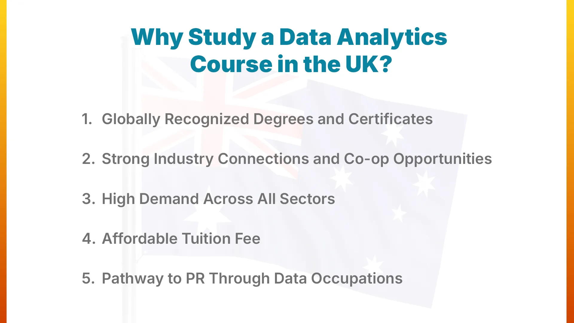 Why Study a Data Analytics Course in the UK