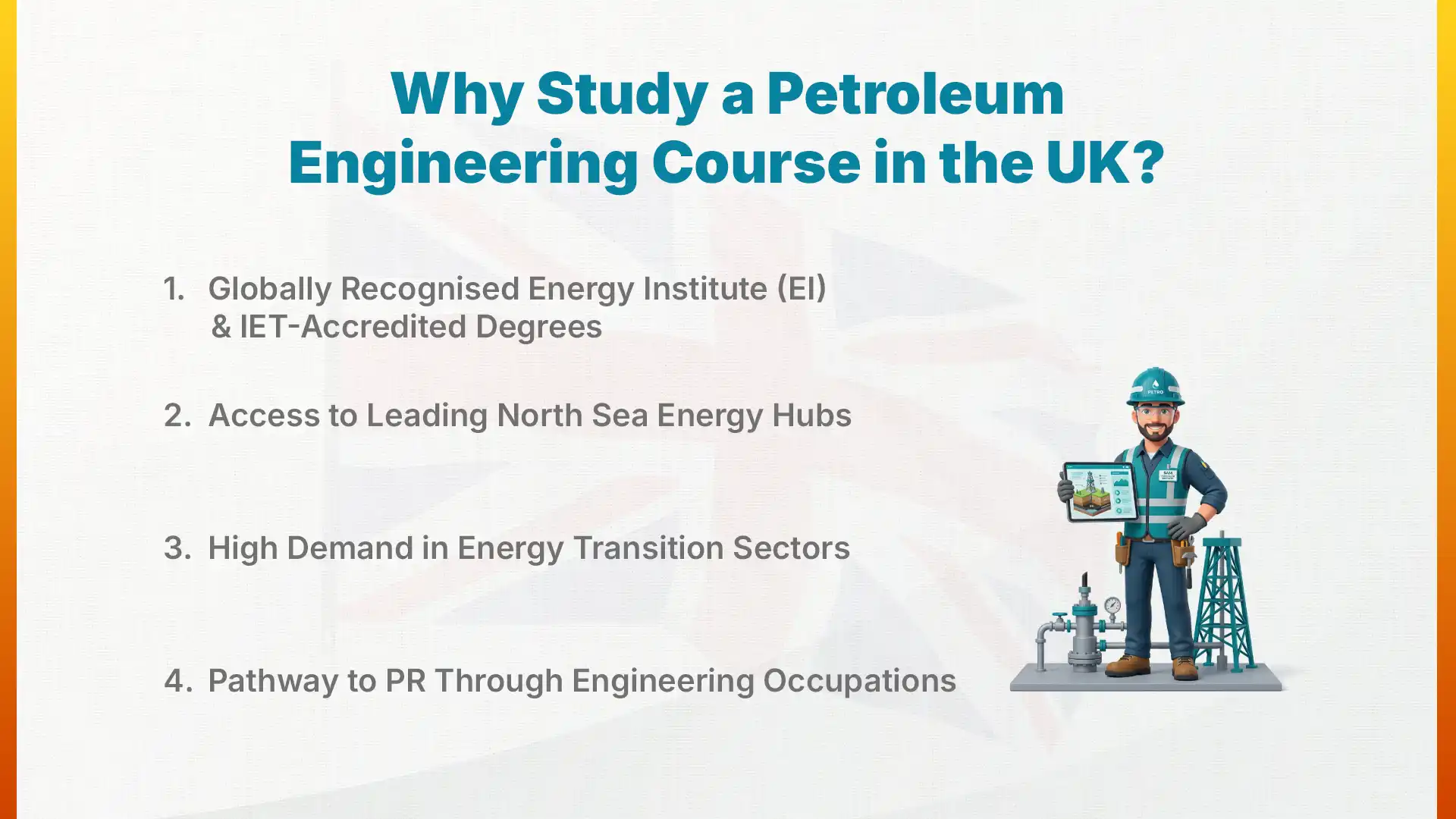 Why Study a Petroleum Engineering Course in the UK